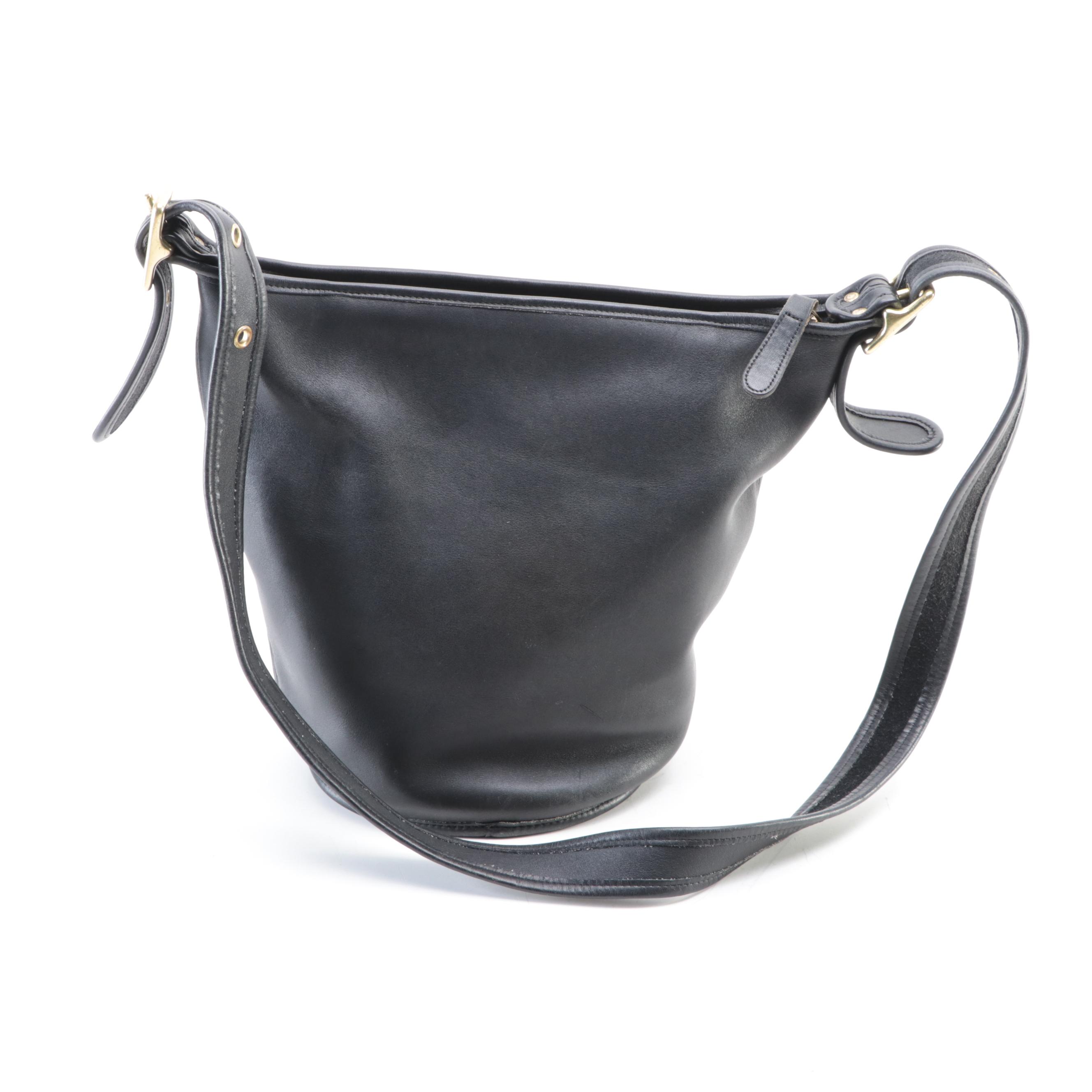 Coach Maggie Duffle Shoulder Bag and Campbell Crossbody Bag in Leather