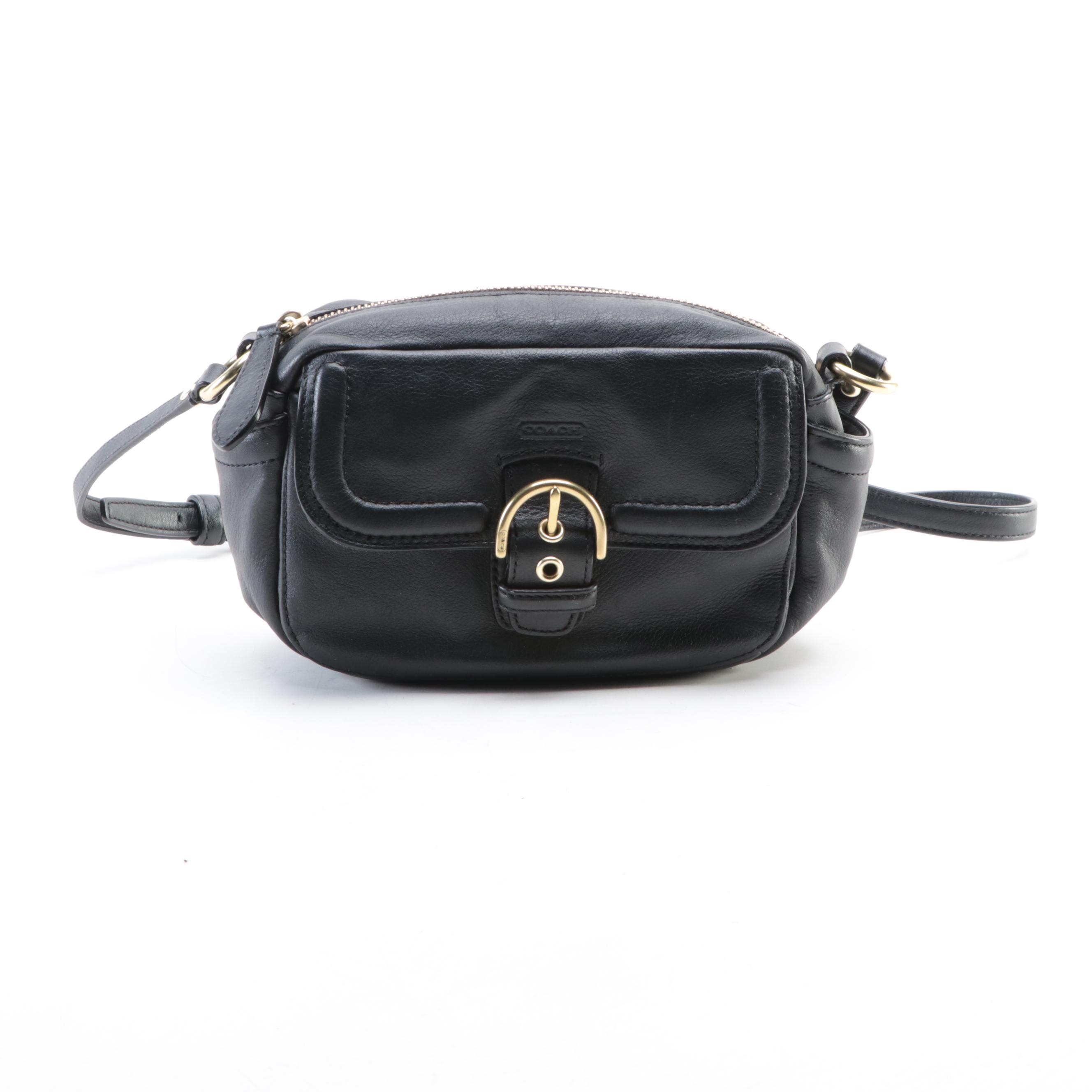 Coach Maggie Duffle Shoulder Bag and Campbell Crossbody Bag in Leather