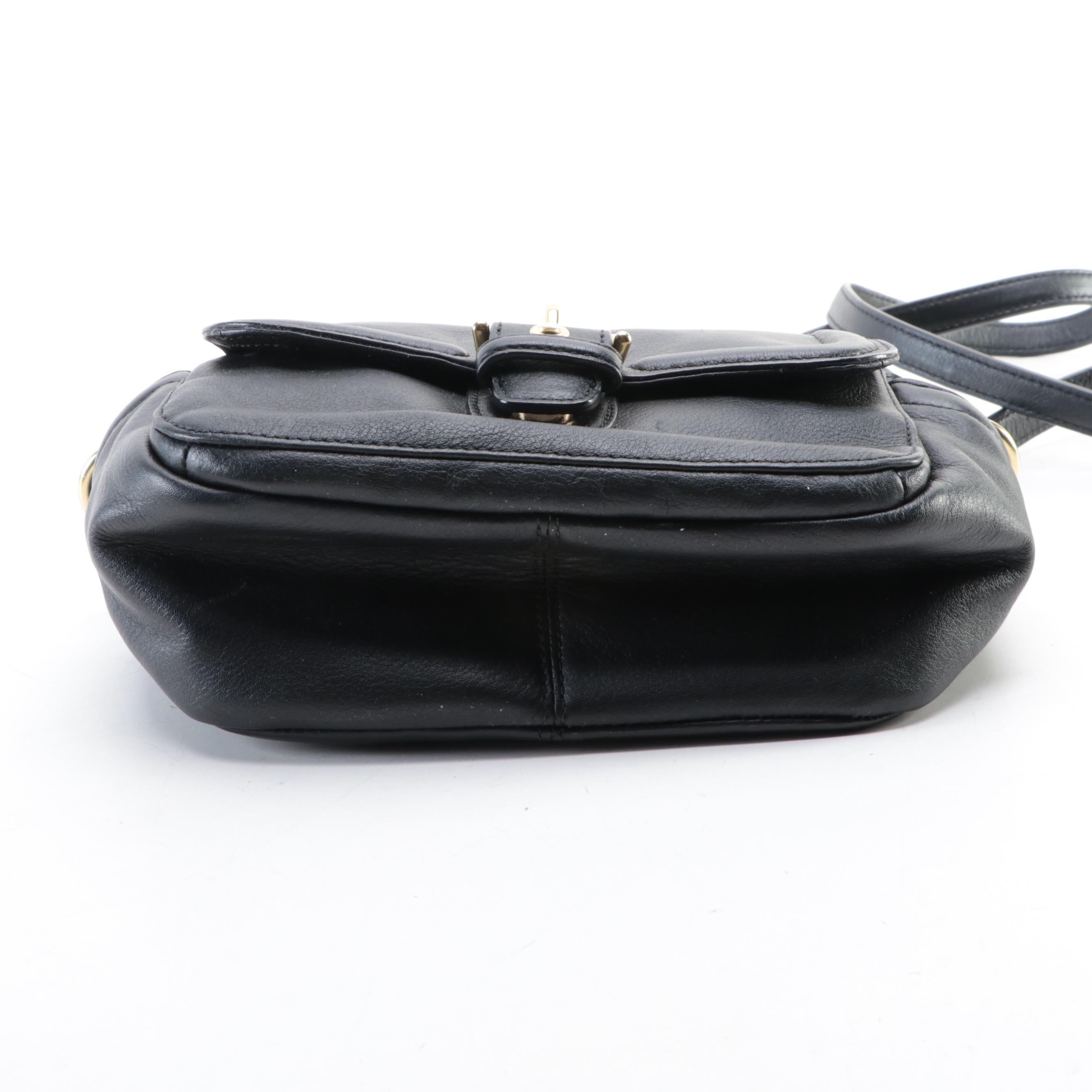 Coach Maggie Duffle Shoulder Bag and Campbell Crossbody Bag in Leather