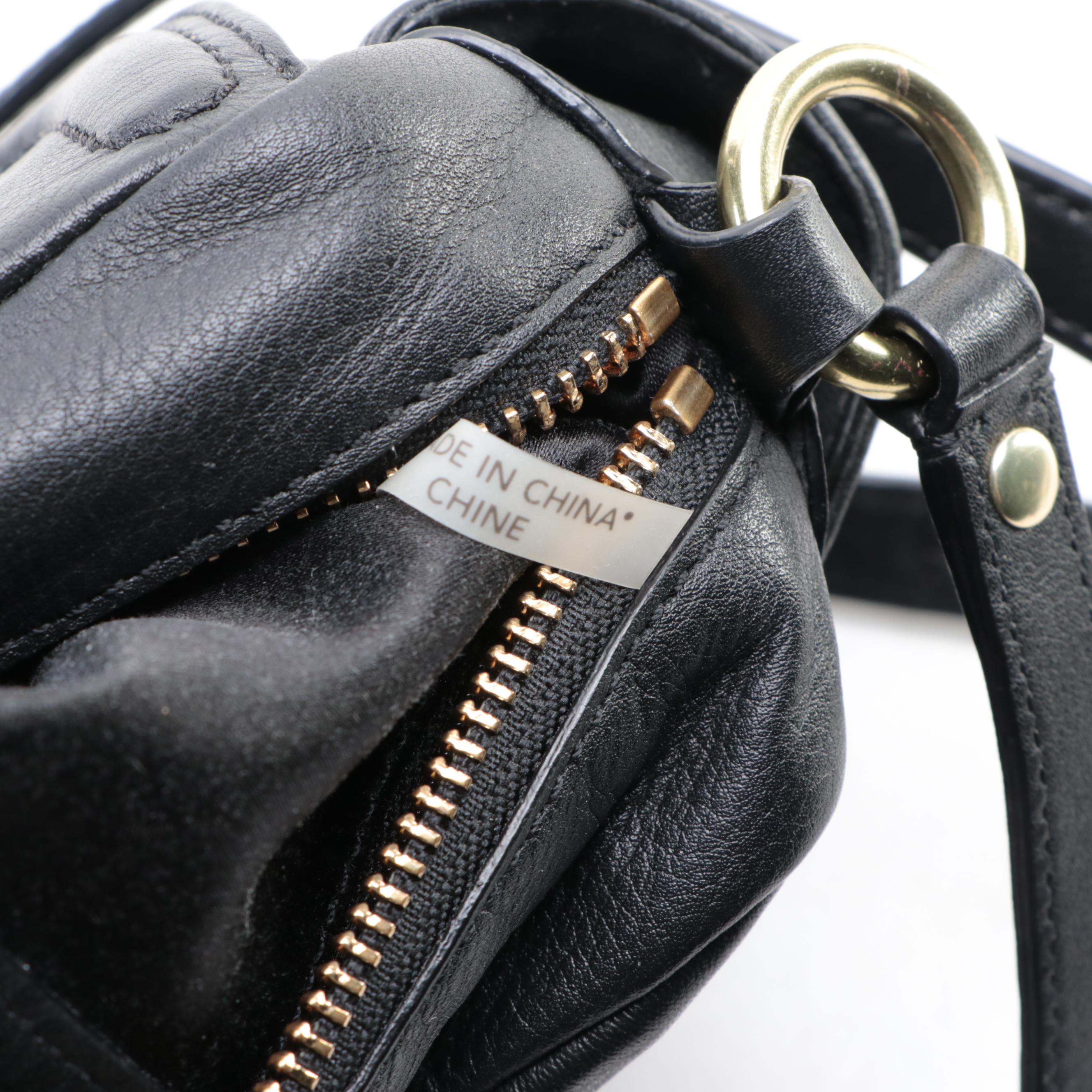 Coach Maggie Duffle Shoulder Bag and Campbell Crossbody Bag in Leather