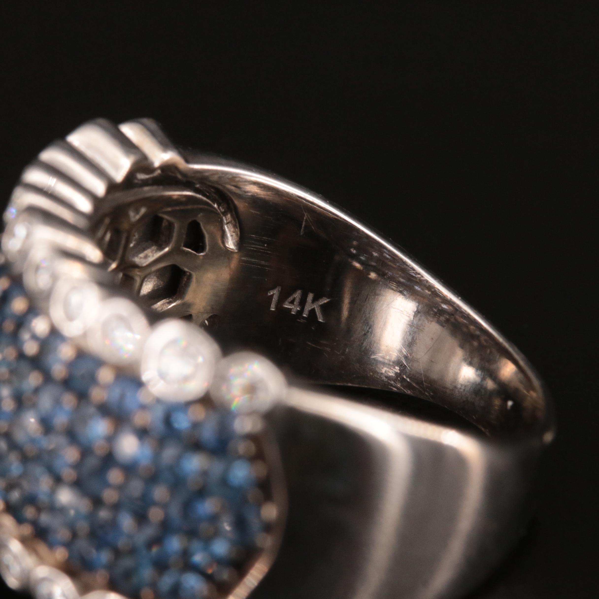 Le Vian 14K Sapphire and Diamond Ring