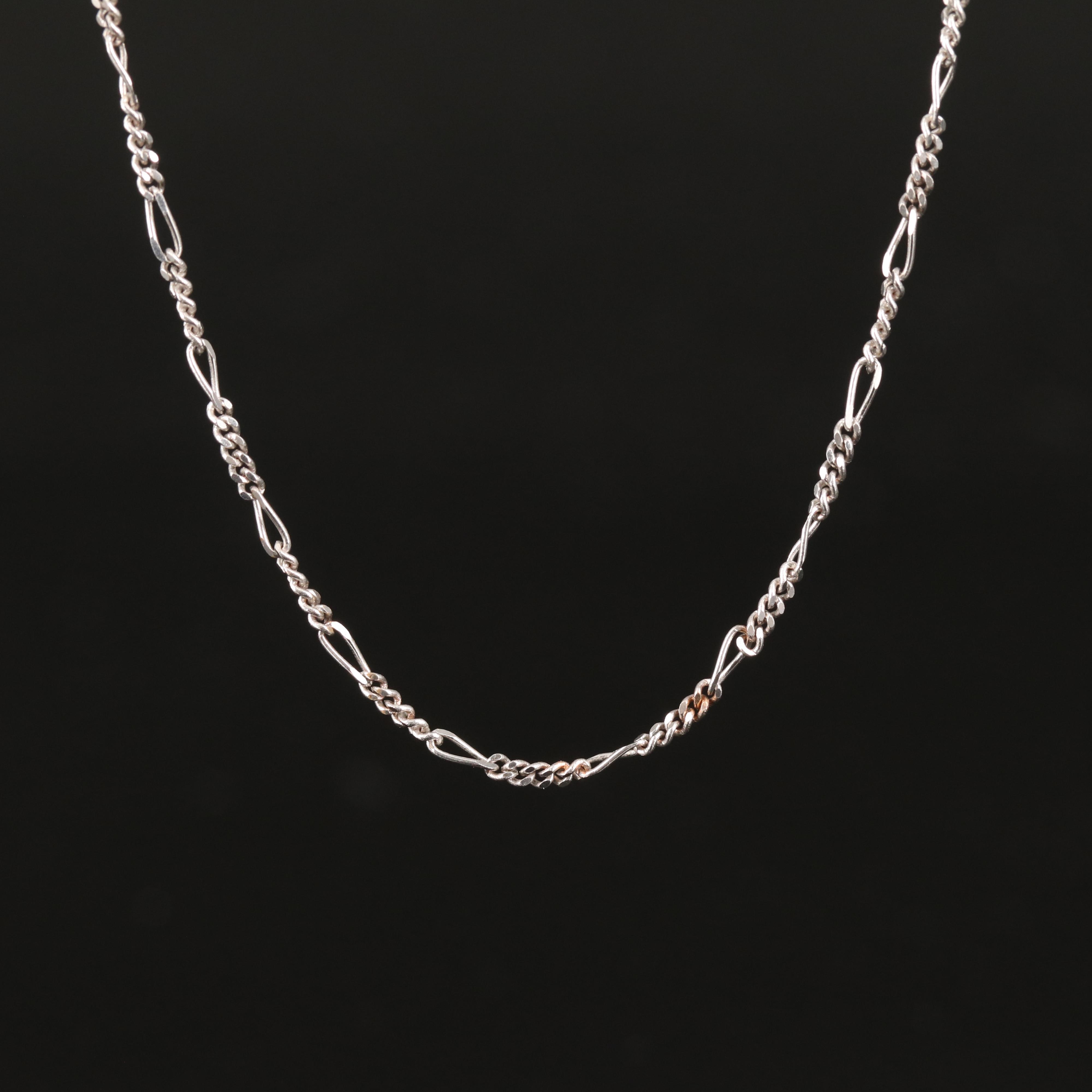 14K Figaro Chain Necklace
