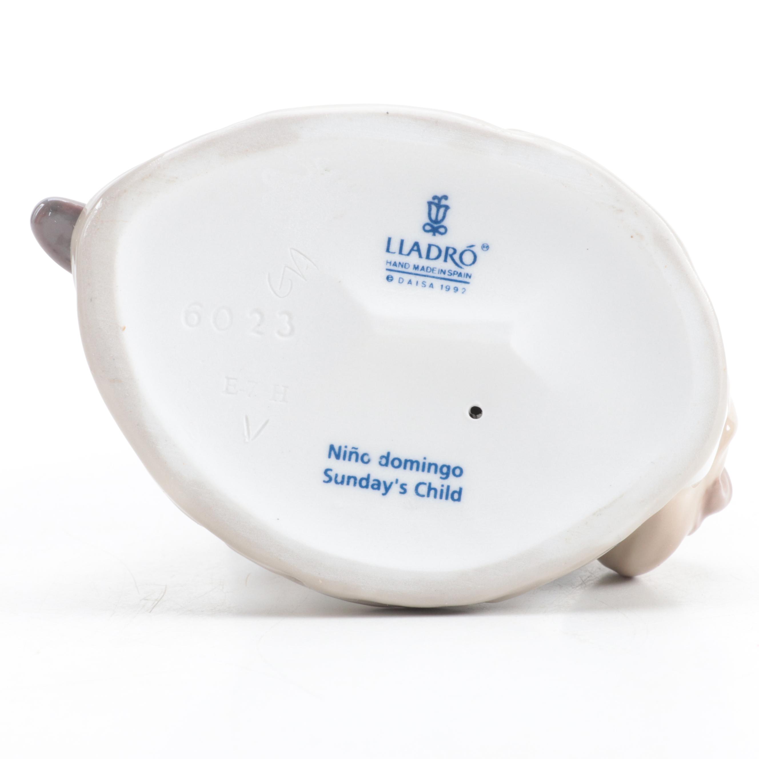 Lladró "Sunday's Child" Porcelain Figurine