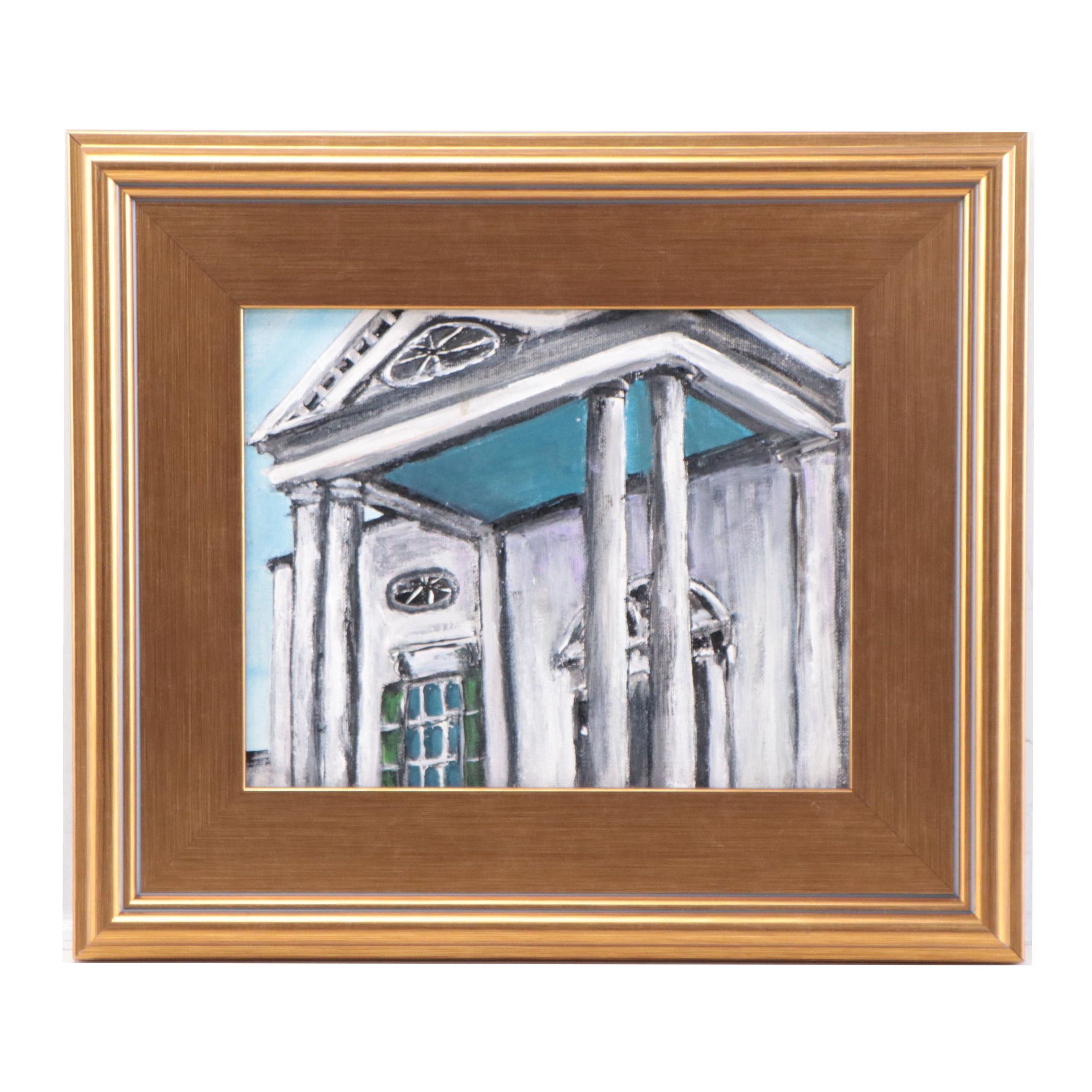 Sanna Acrylic Painting "Taft Museum," 2022