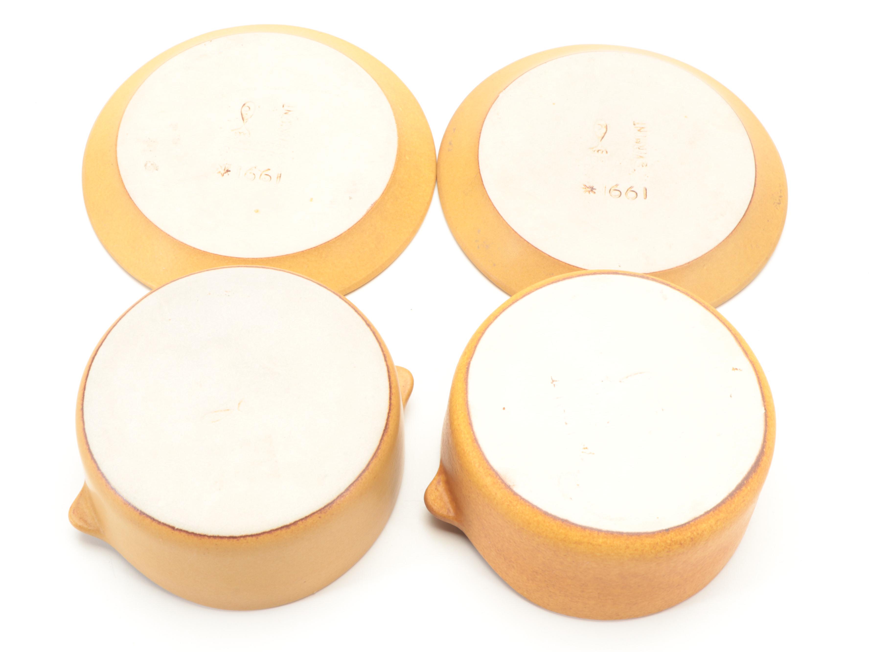 Bennington Potters "Tawny" Dinnerware and Table Accessories, 1960s