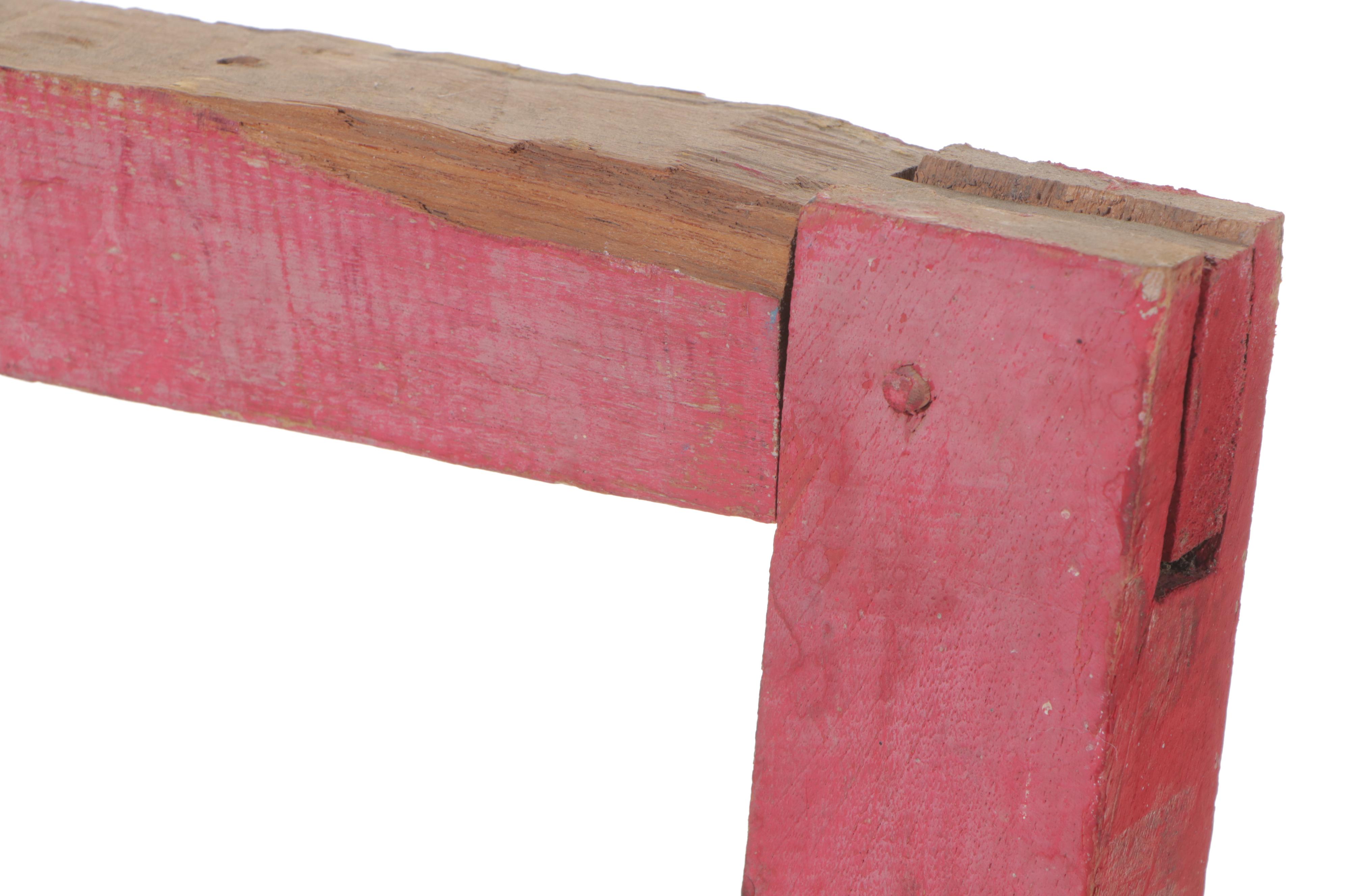 Burmese Teak Buddhist Temple Corbel, Mid-20th Century