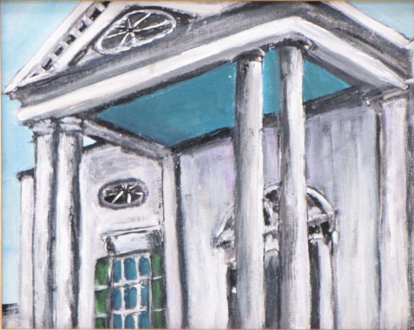 Sanna Acrylic Painting "Taft Museum," 2022