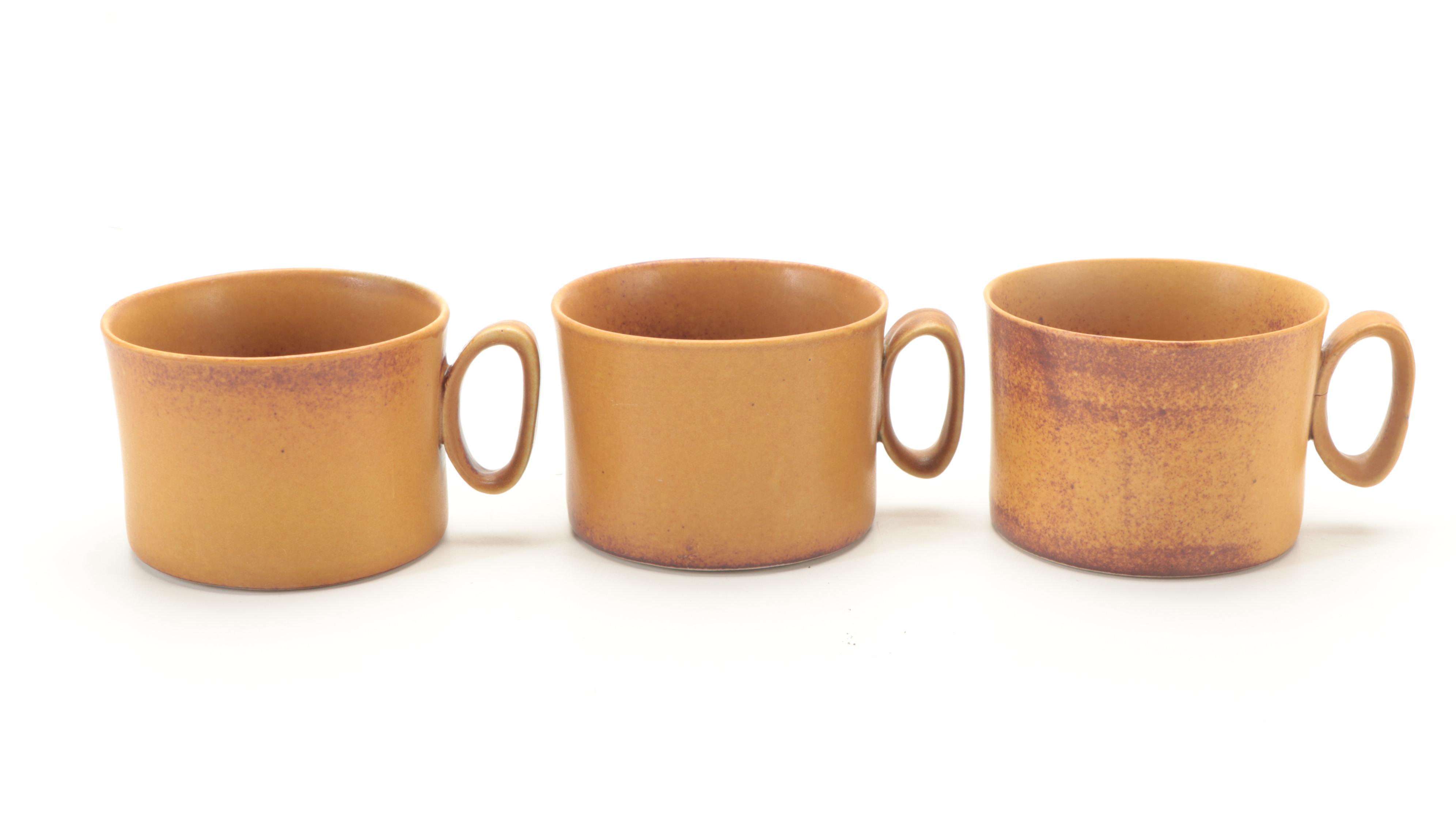 Bennington Potters "Tawny" Dinnerware and Table Accessories, 1960s