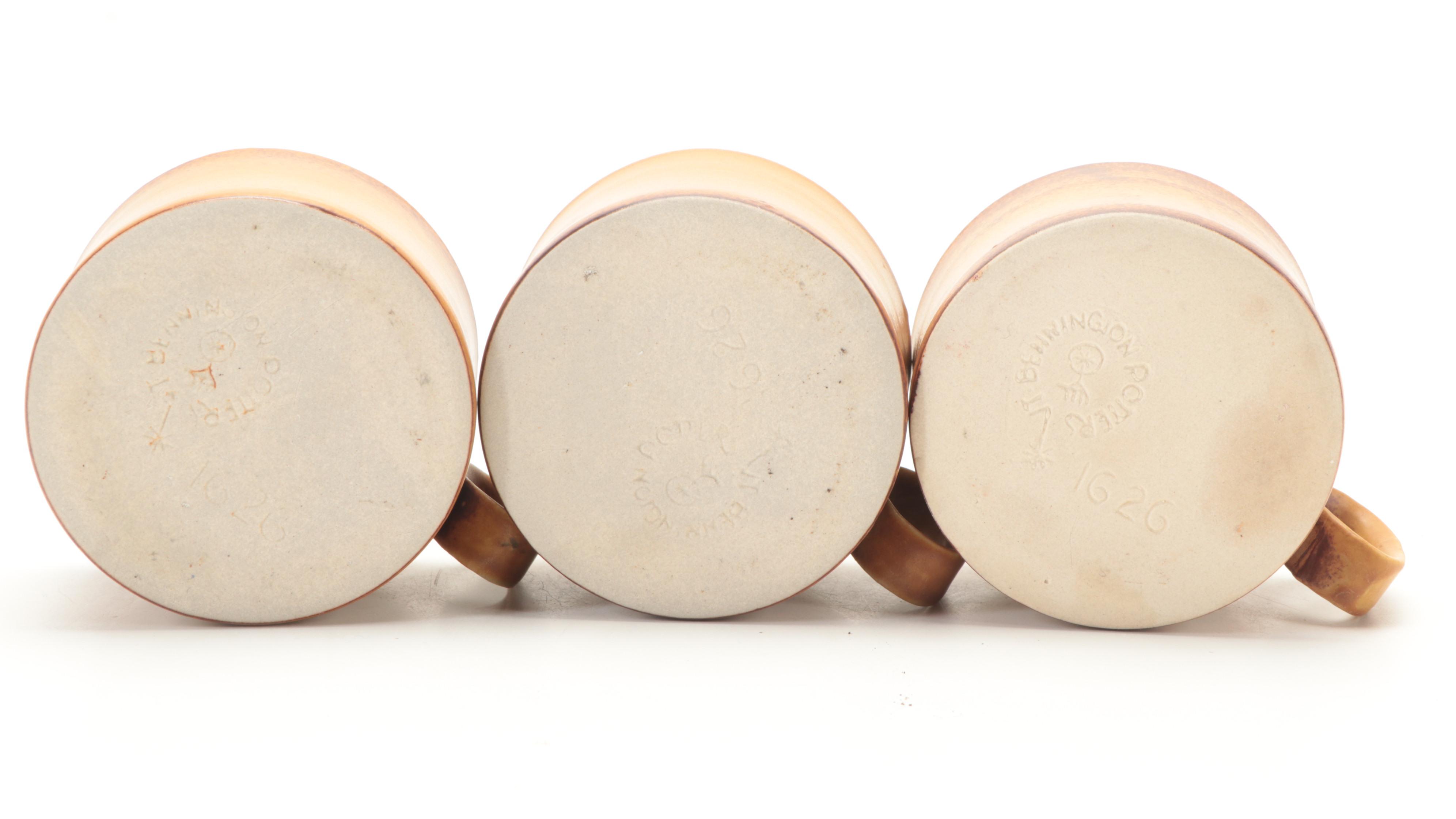 Bennington Potters "Tawny" Dinnerware and Table Accessories, 1960s