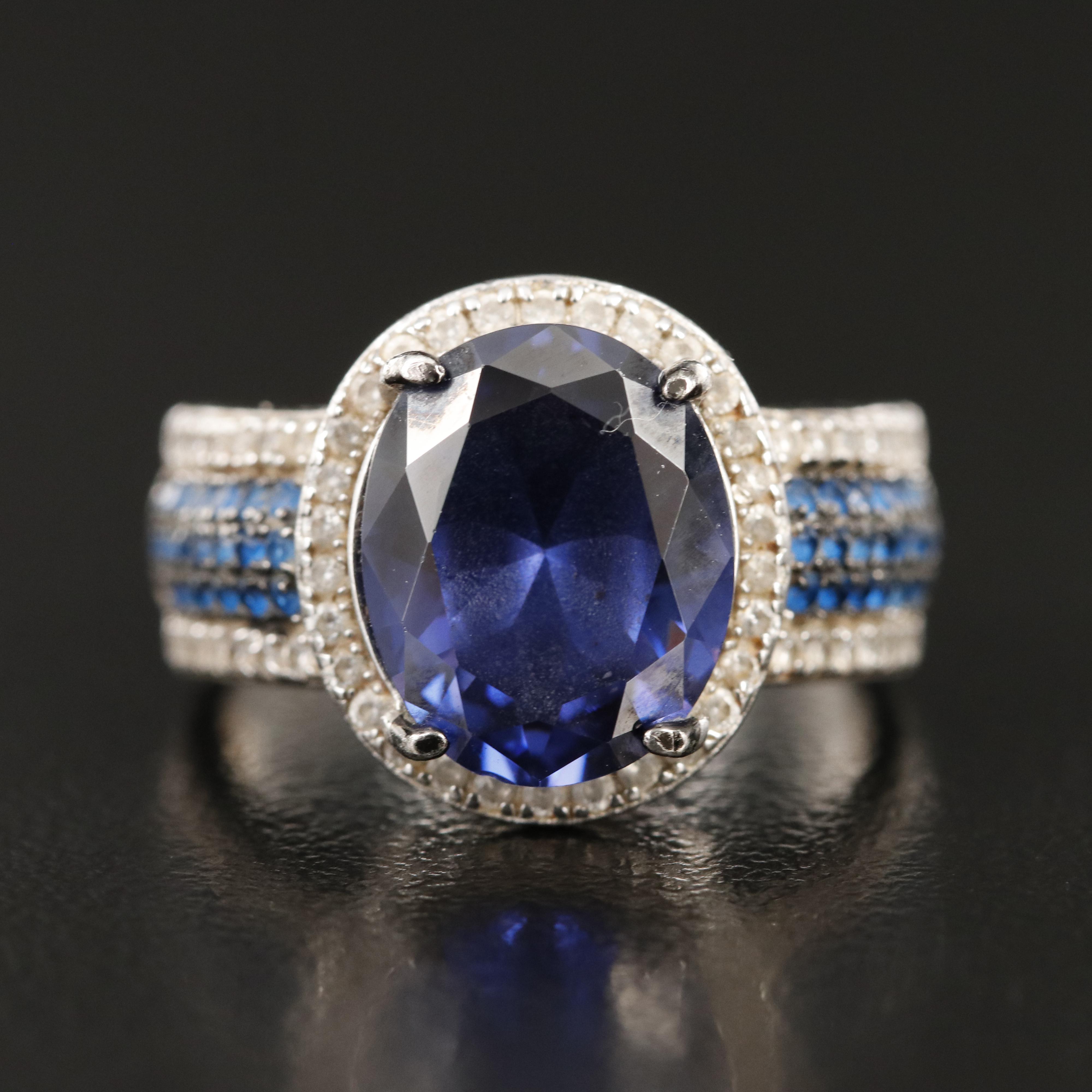 Sterling Cubic Zirconia Ring