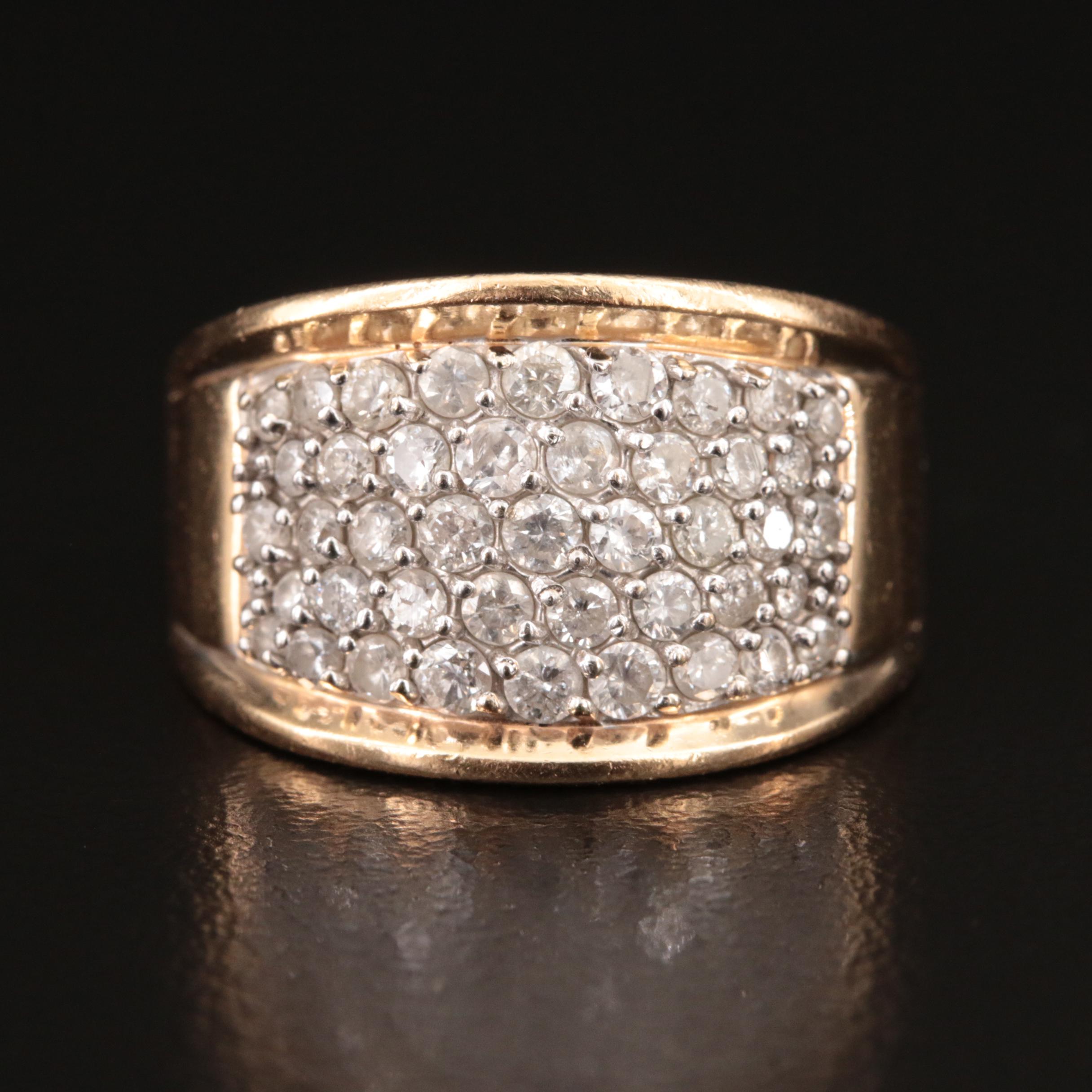 14K 1.00 CTW Diamond Ring