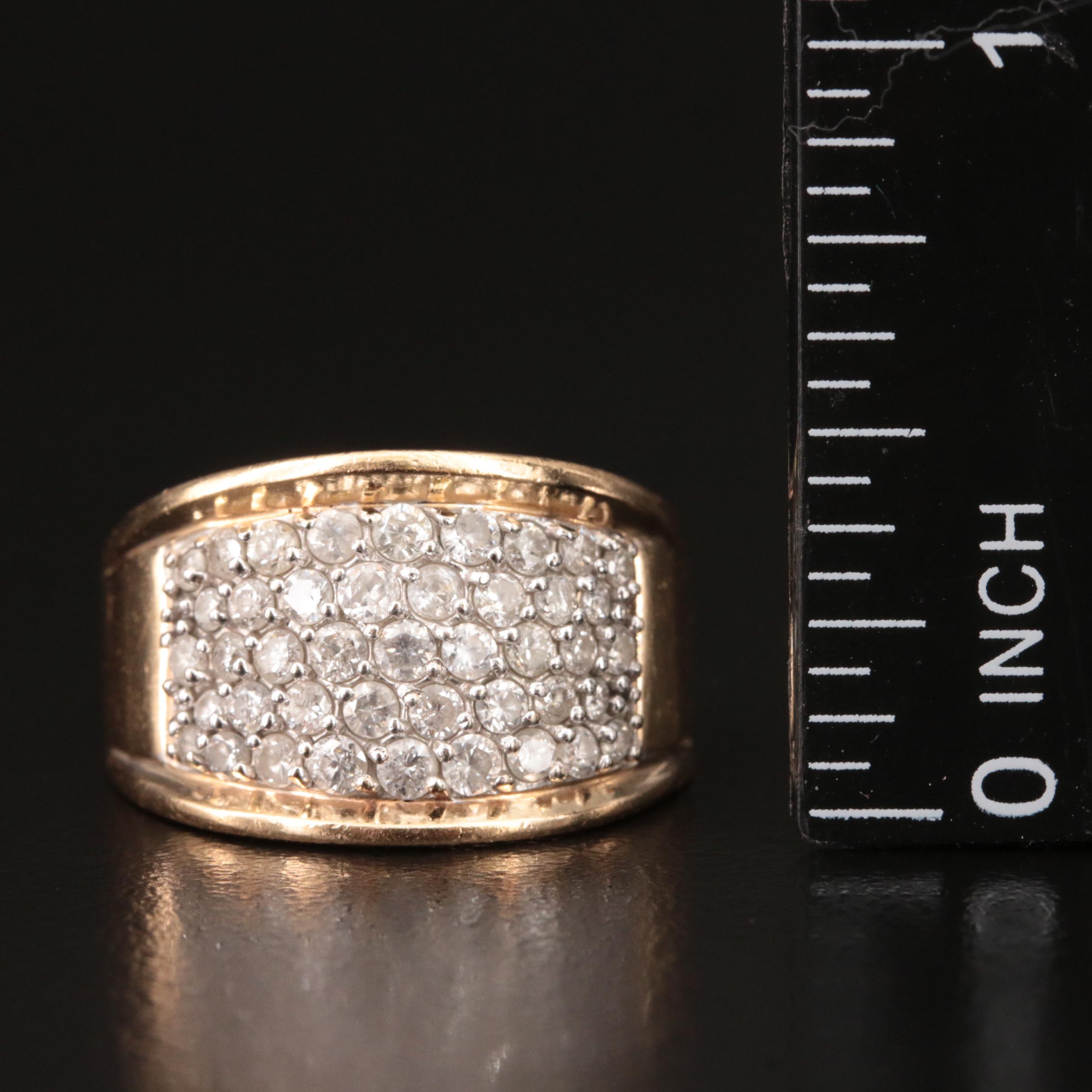 14K 1.00 CTW Diamond Ring