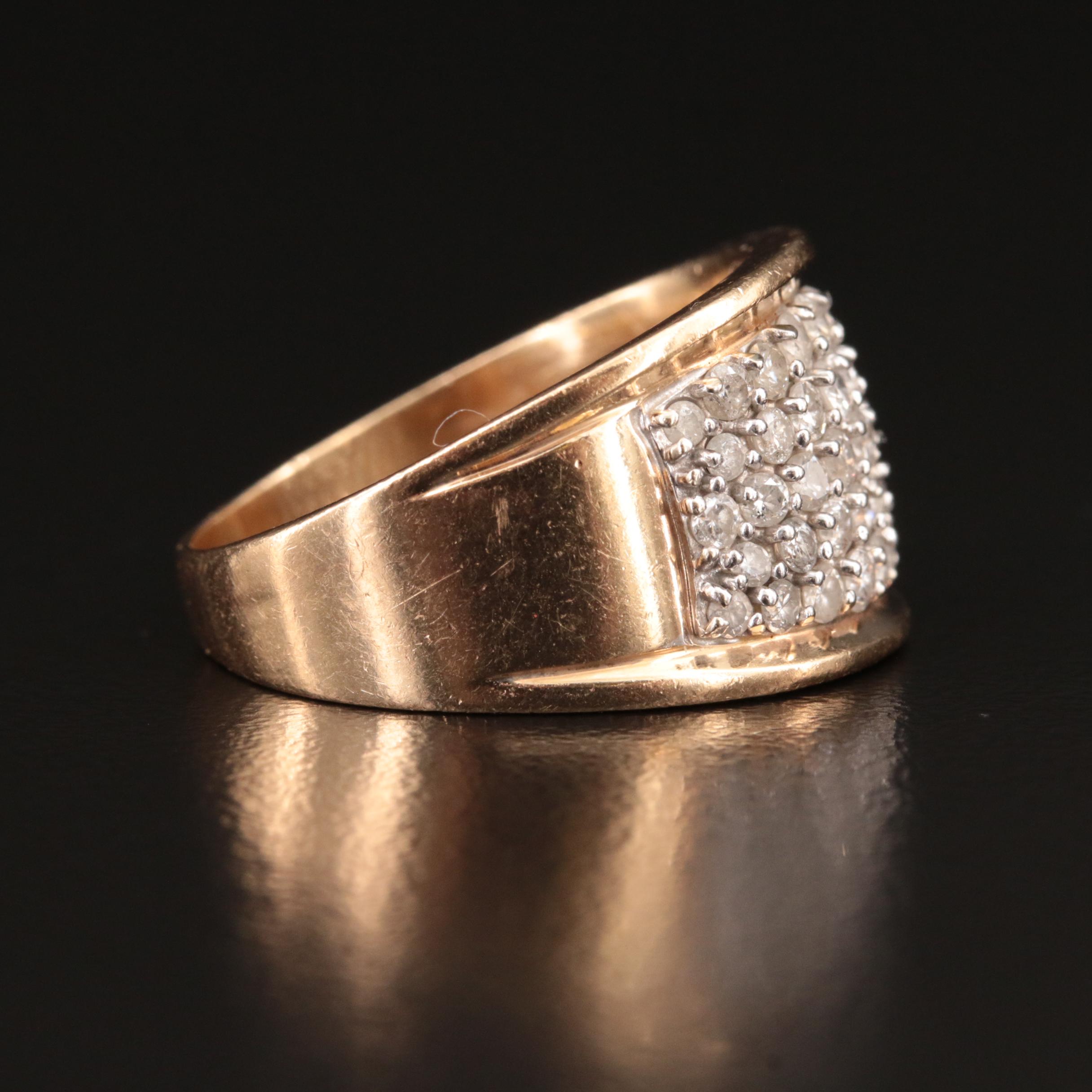 14K 1.00 CTW Diamond Ring