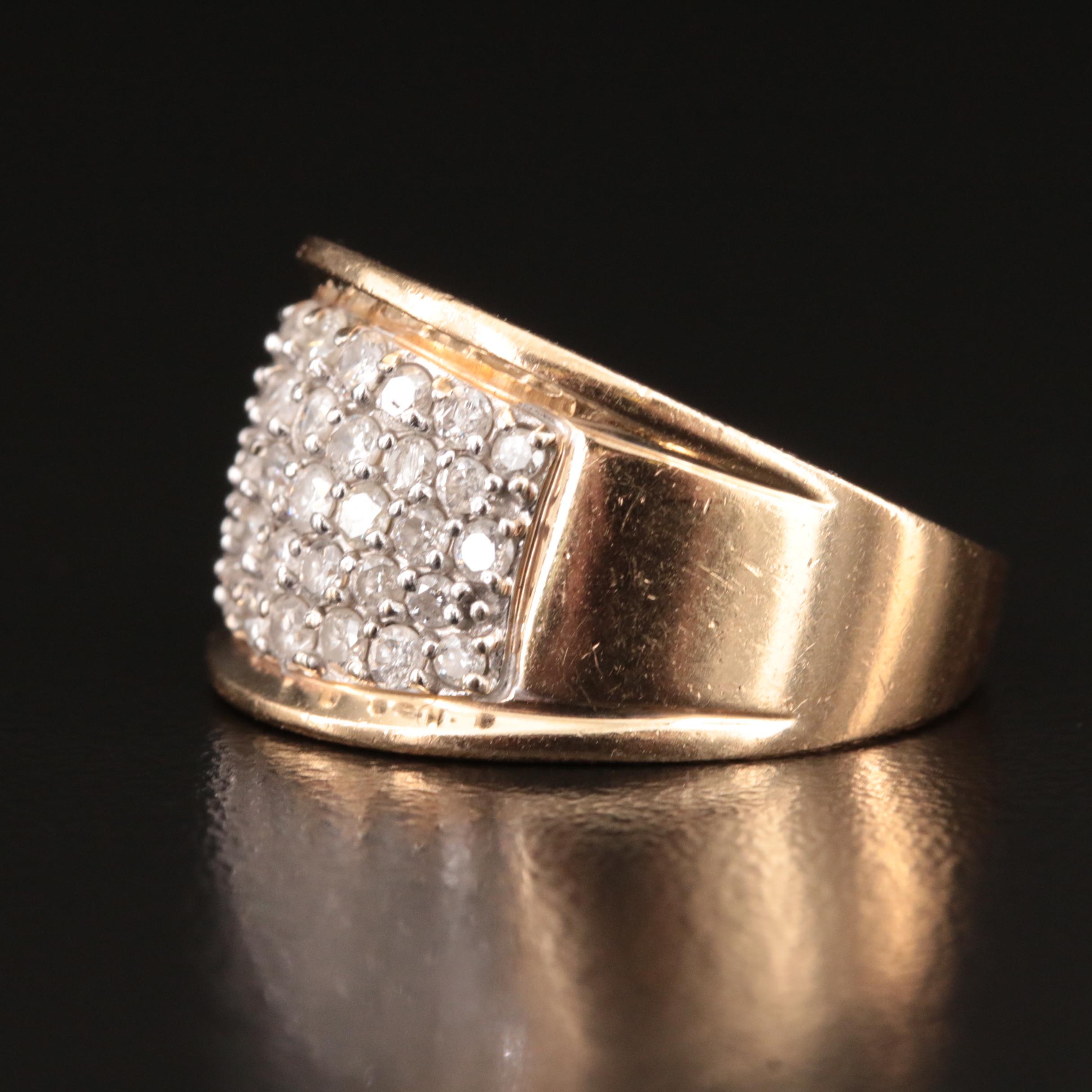 14K 1.00 CTW Diamond Ring
