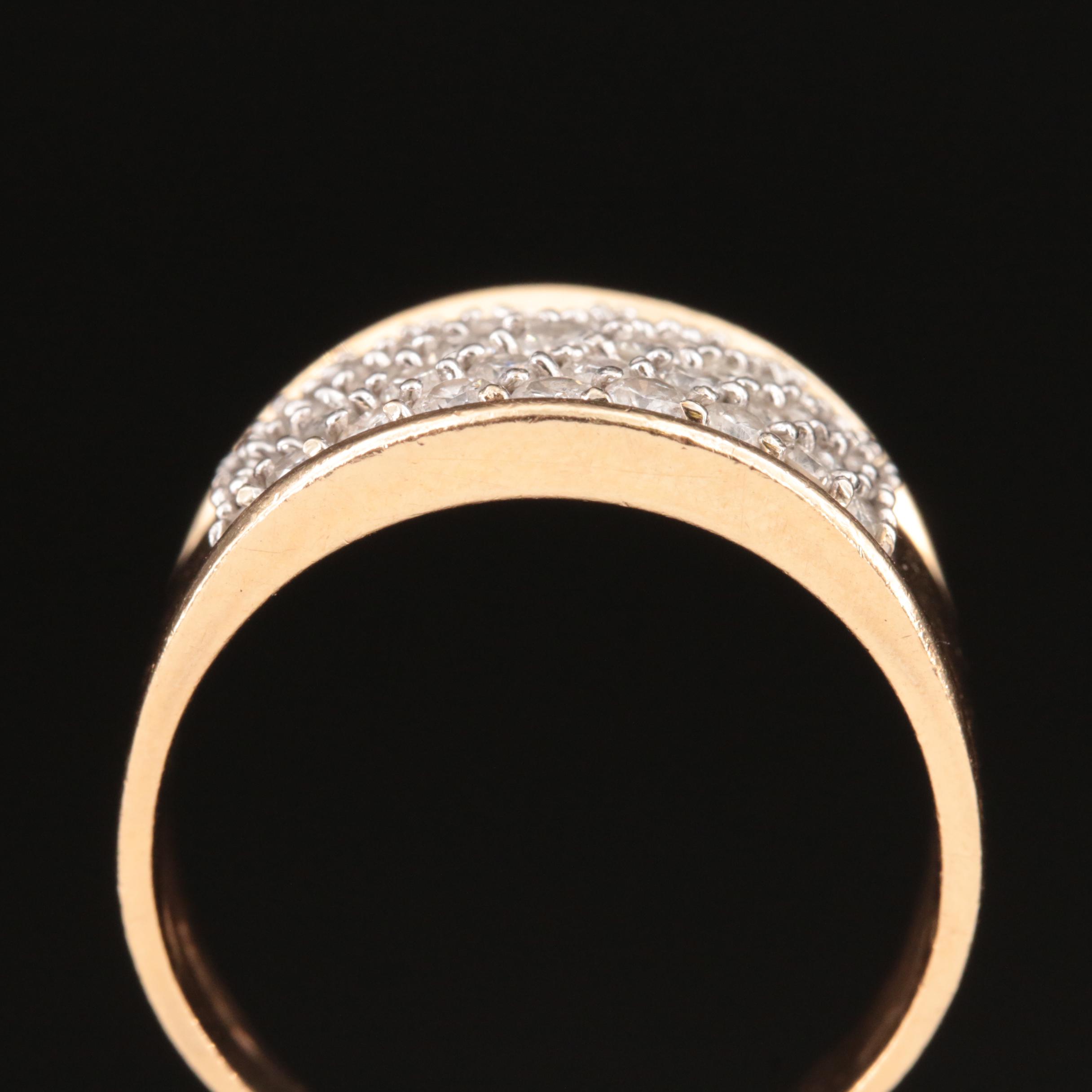 14K 1.00 CTW Diamond Ring