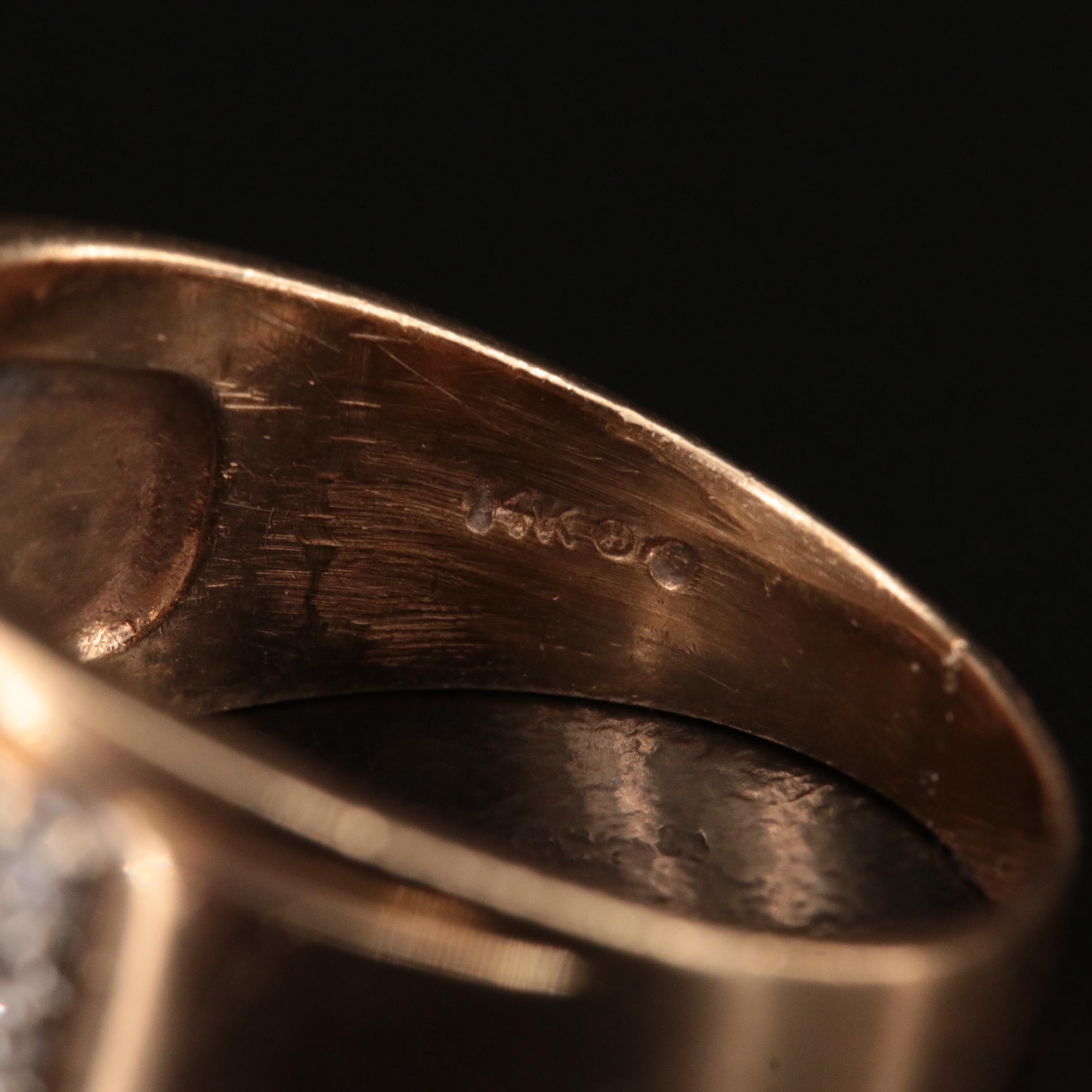 14K 1.00 CTW Diamond Ring