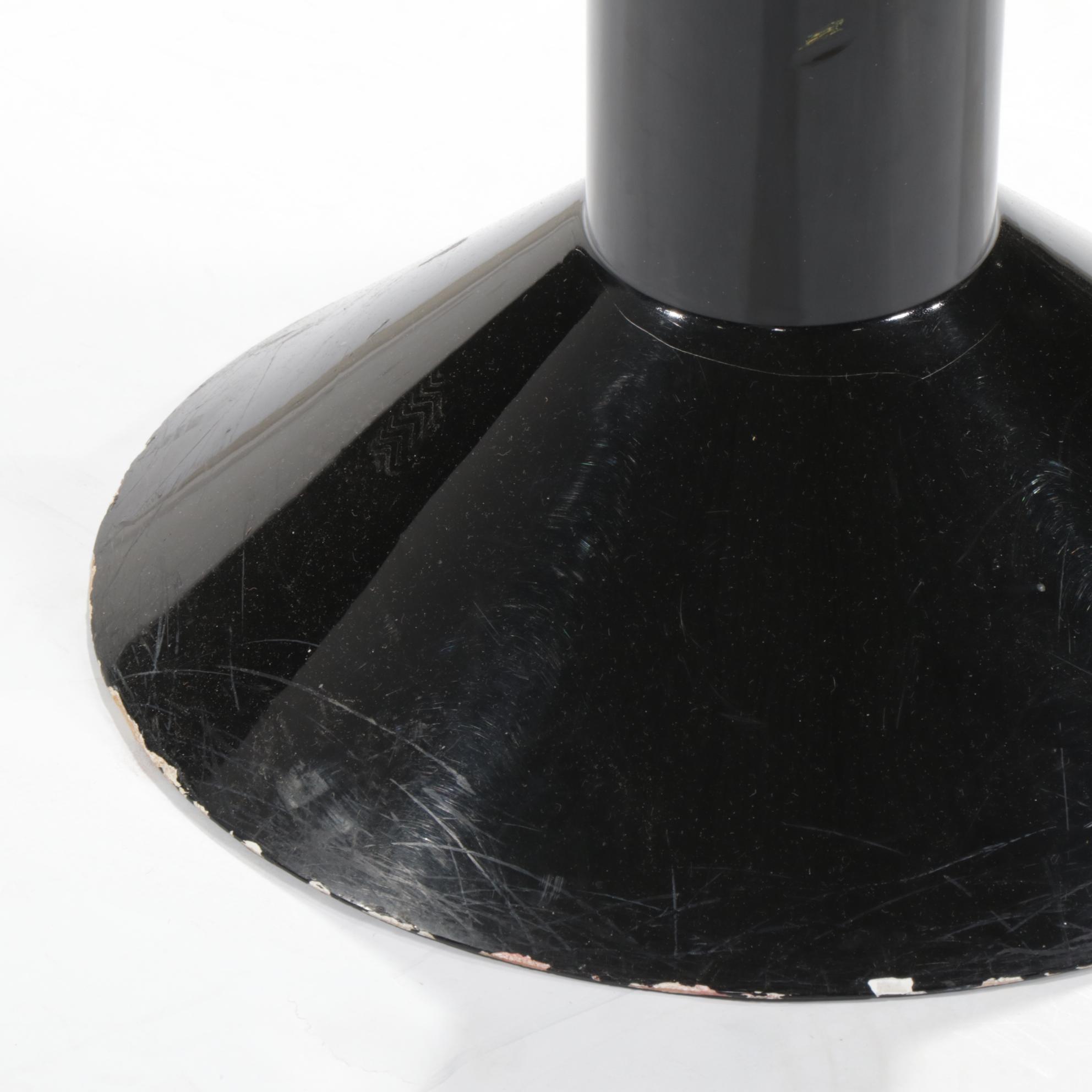 Jorge Pensi for Viccarbe "Shape, Model H" Side Table in Glossy Black Finish