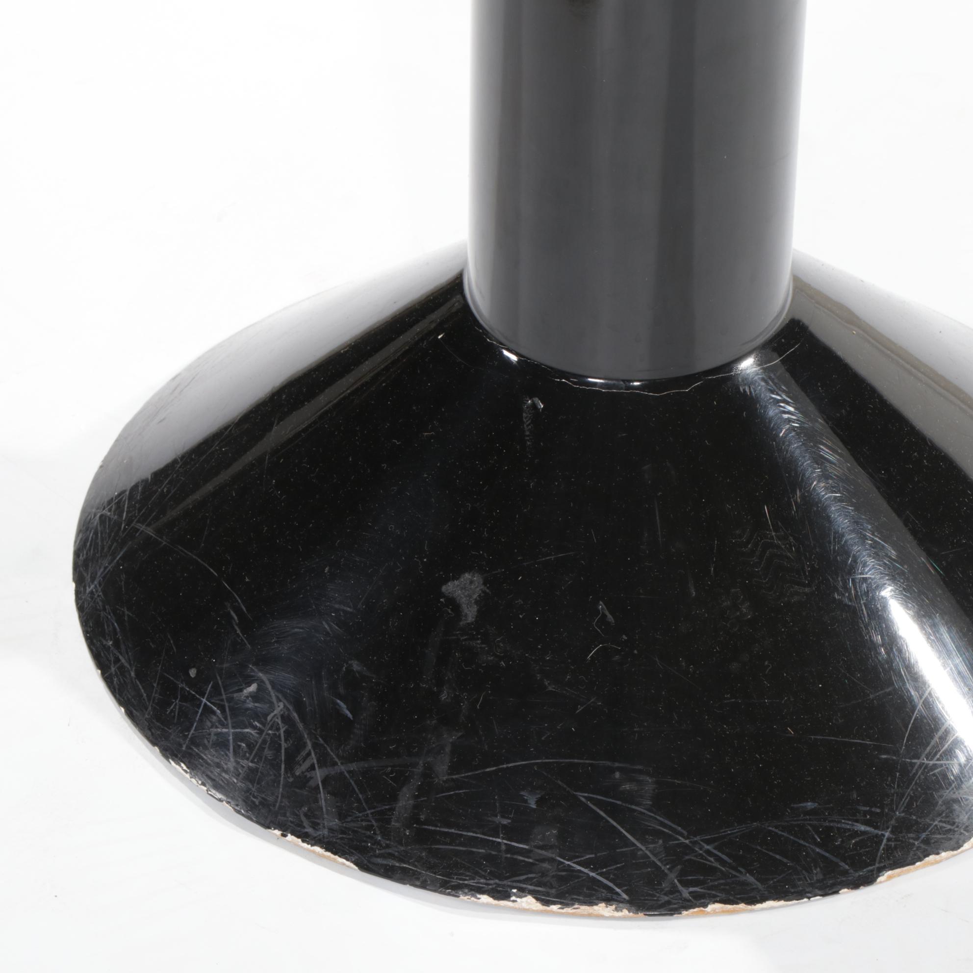 Jorge Pensi for Viccarbe "Shape, Model H" Side Table in Glossy Black Finish