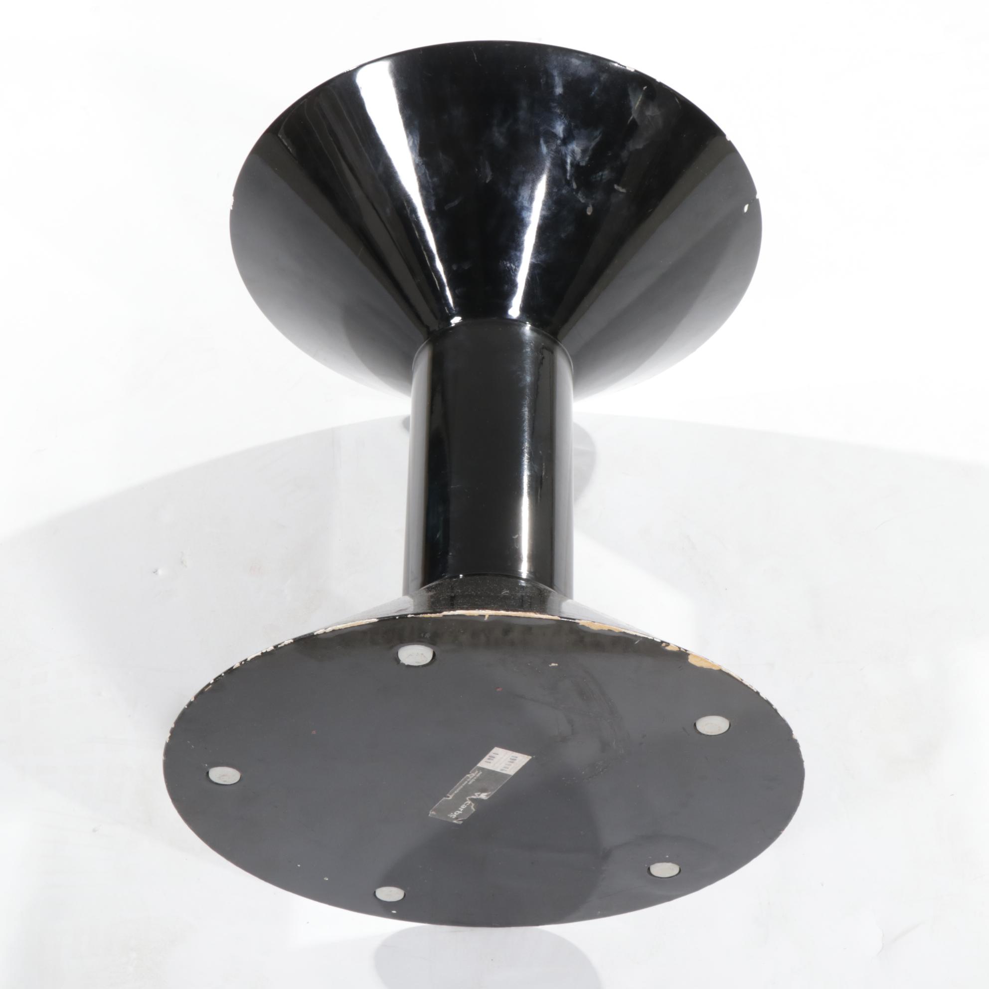 Jorge Pensi for Viccarbe "Shape, Model H" Side Table in Glossy Black Finish