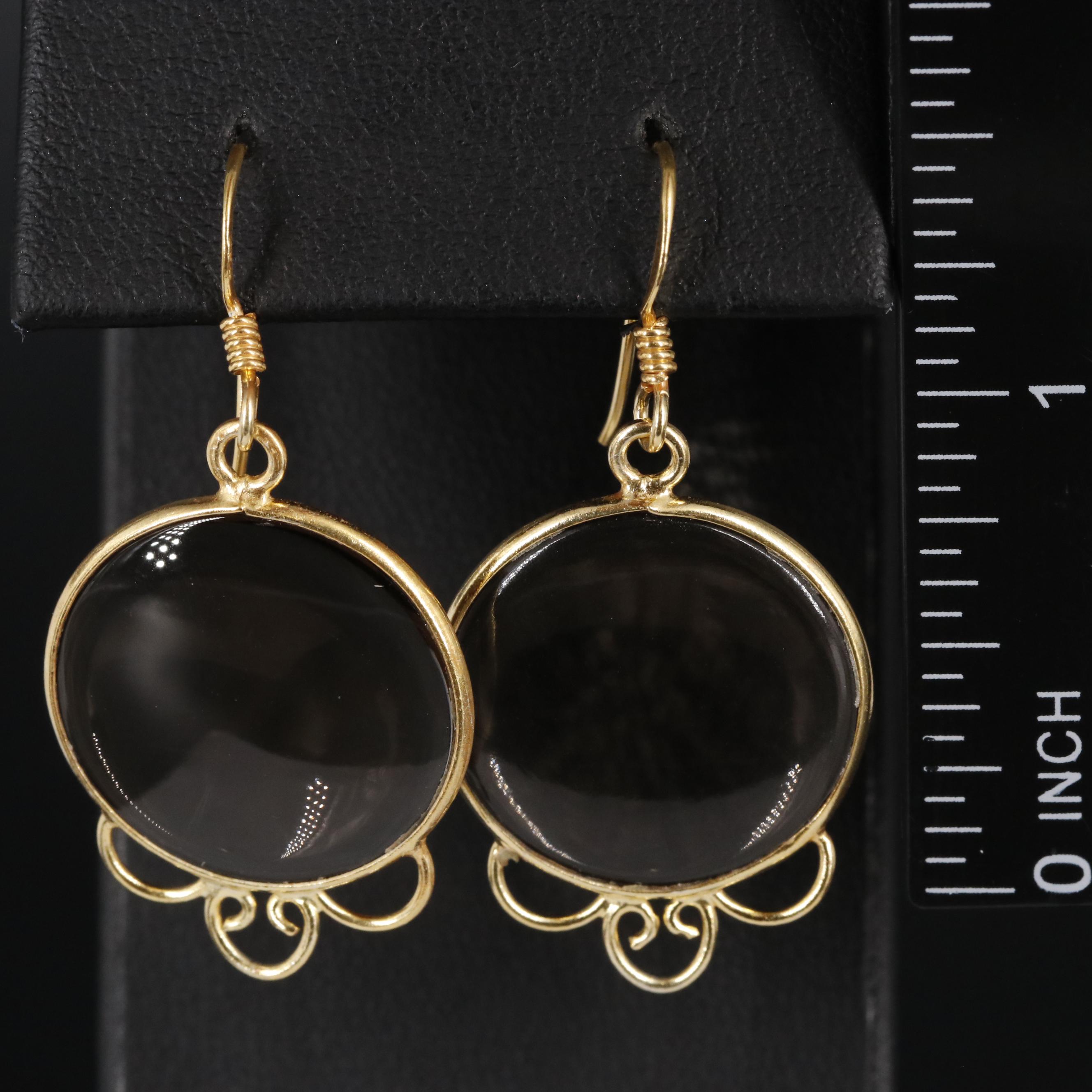 Sterling Gemstone Earrings