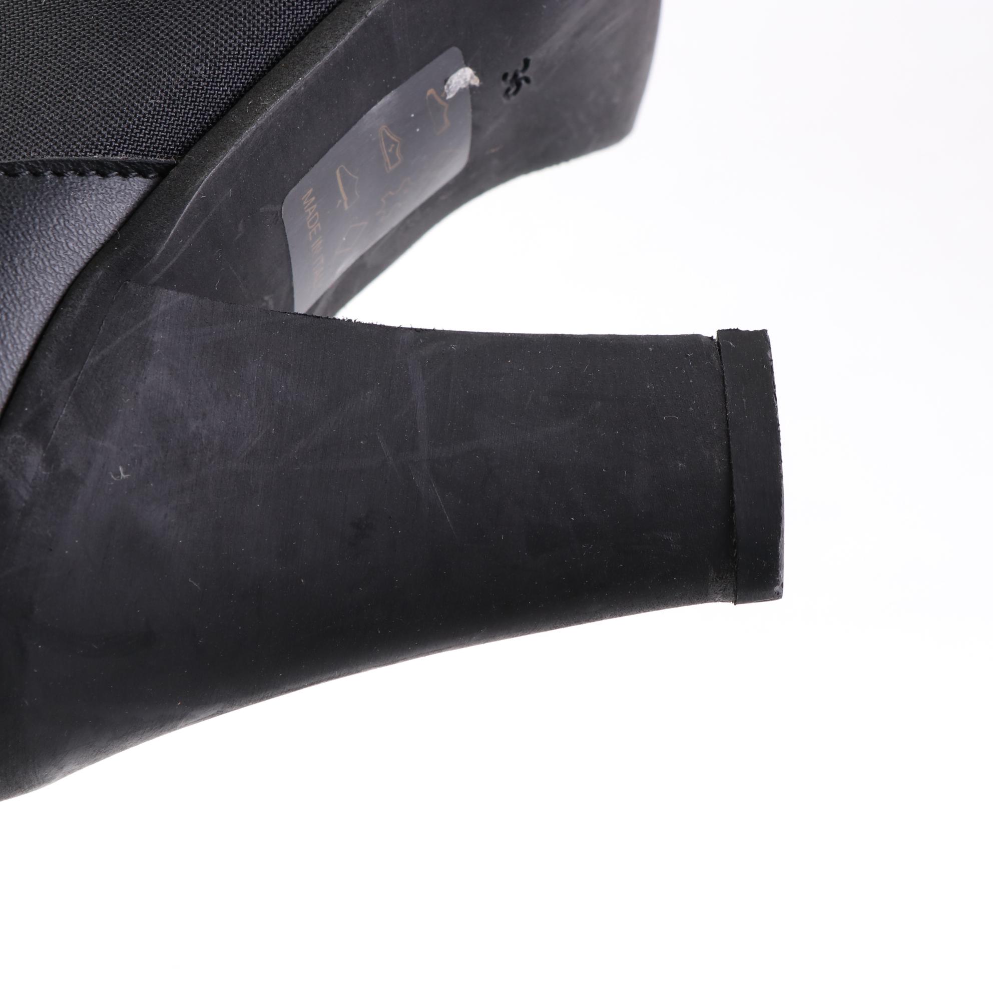 Christian Dior Lady Dior Boots in Quilted Nylon Canvas and Leather Trim