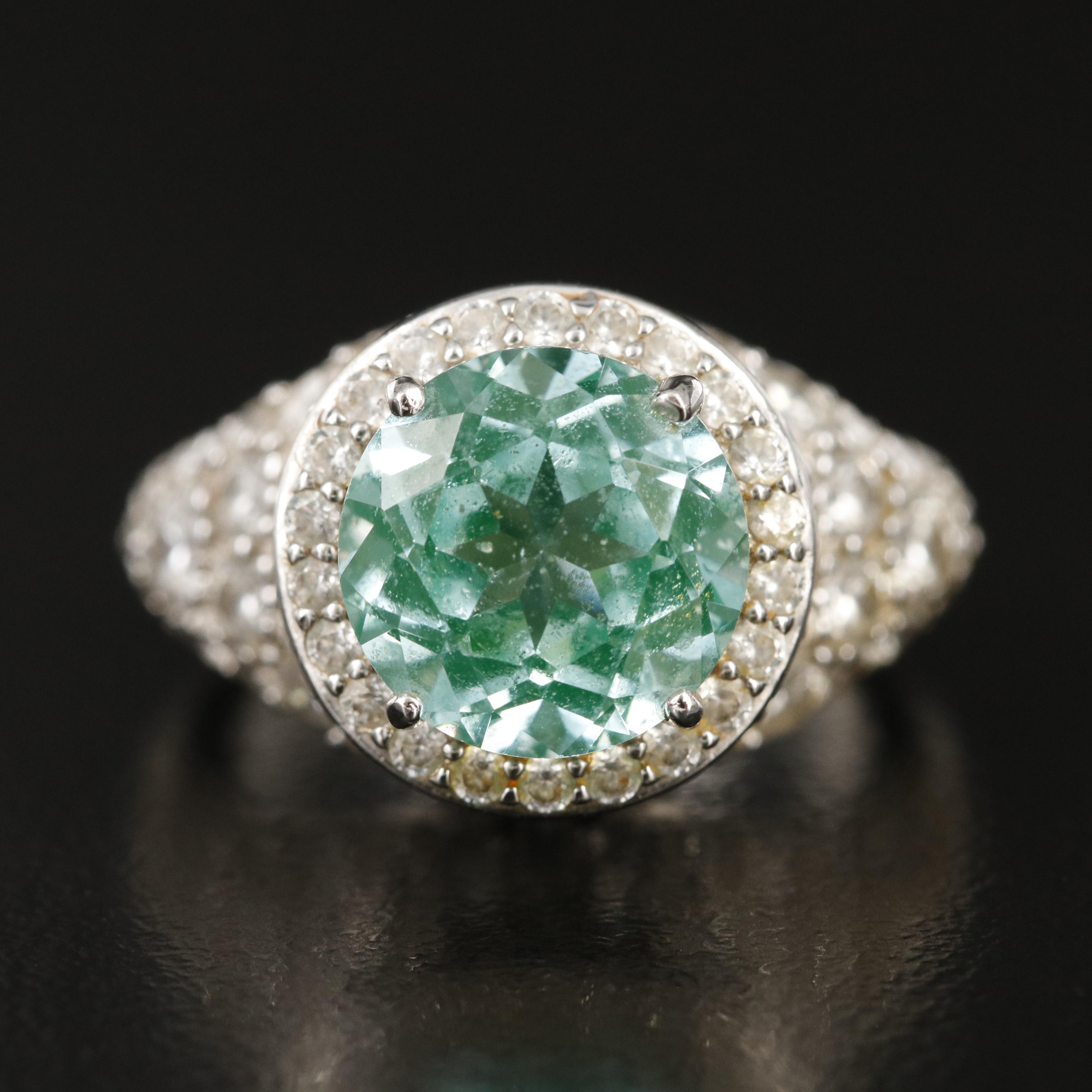 Sterling Cubic Zirconia Ring