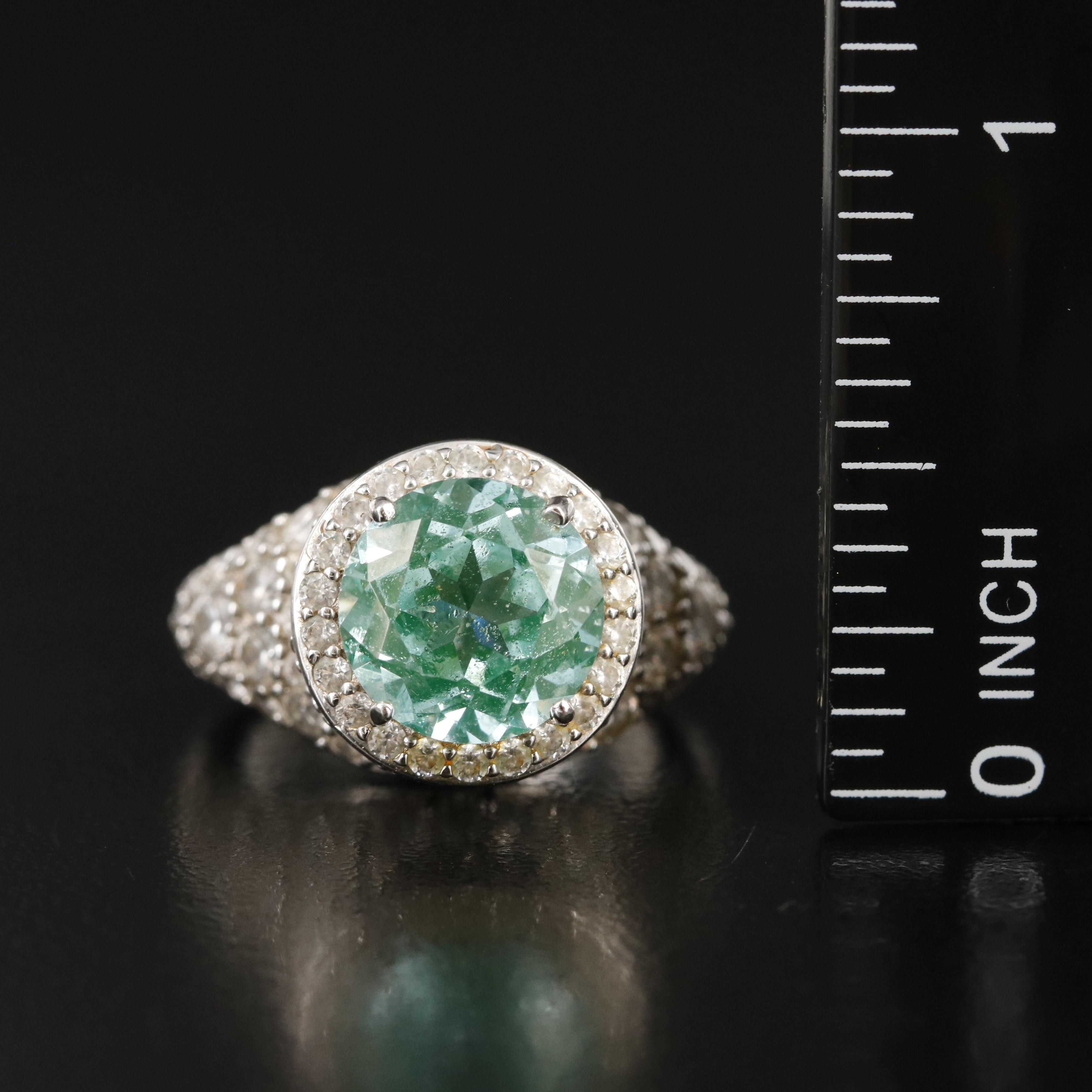 Sterling Cubic Zirconia Ring