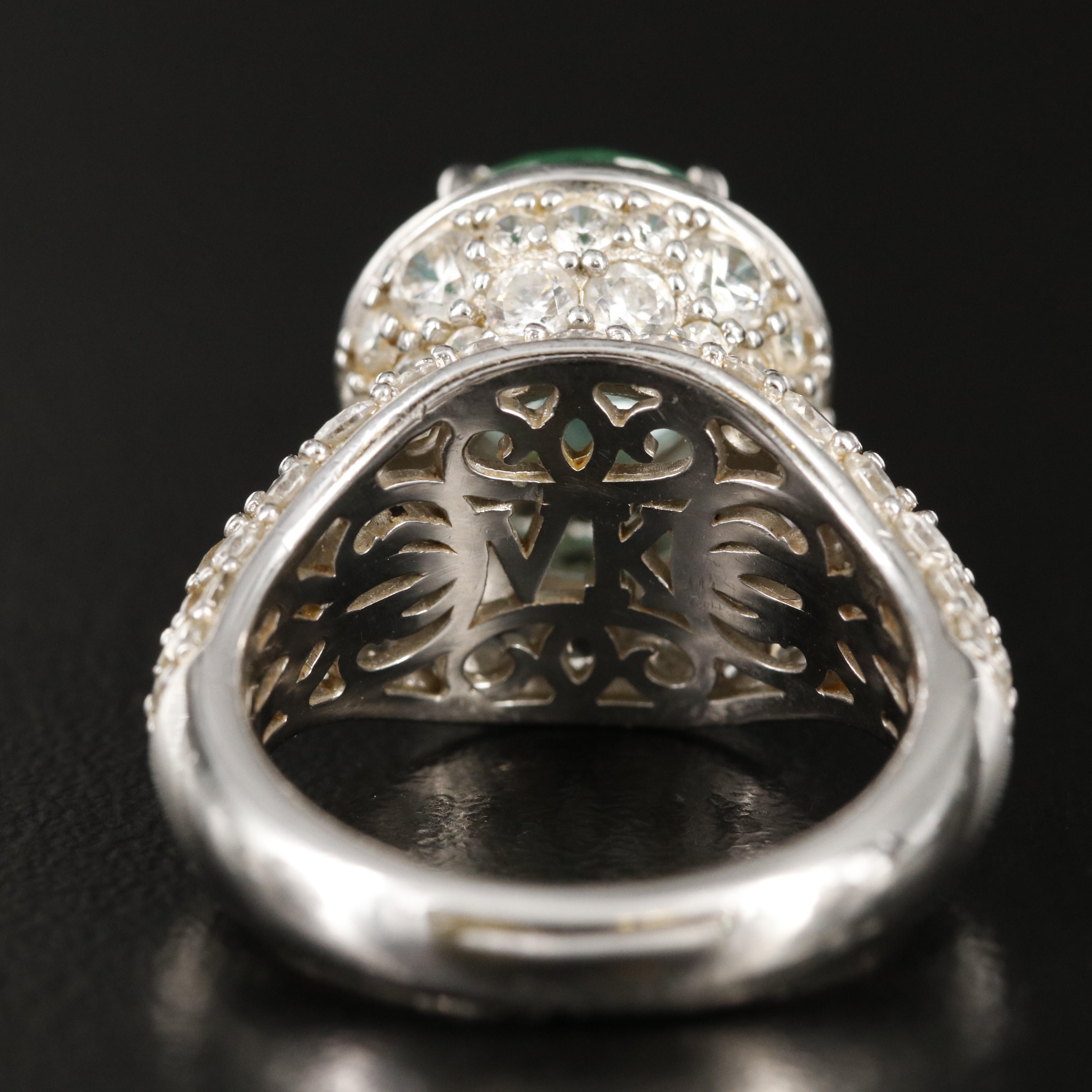 Sterling Cubic Zirconia Ring