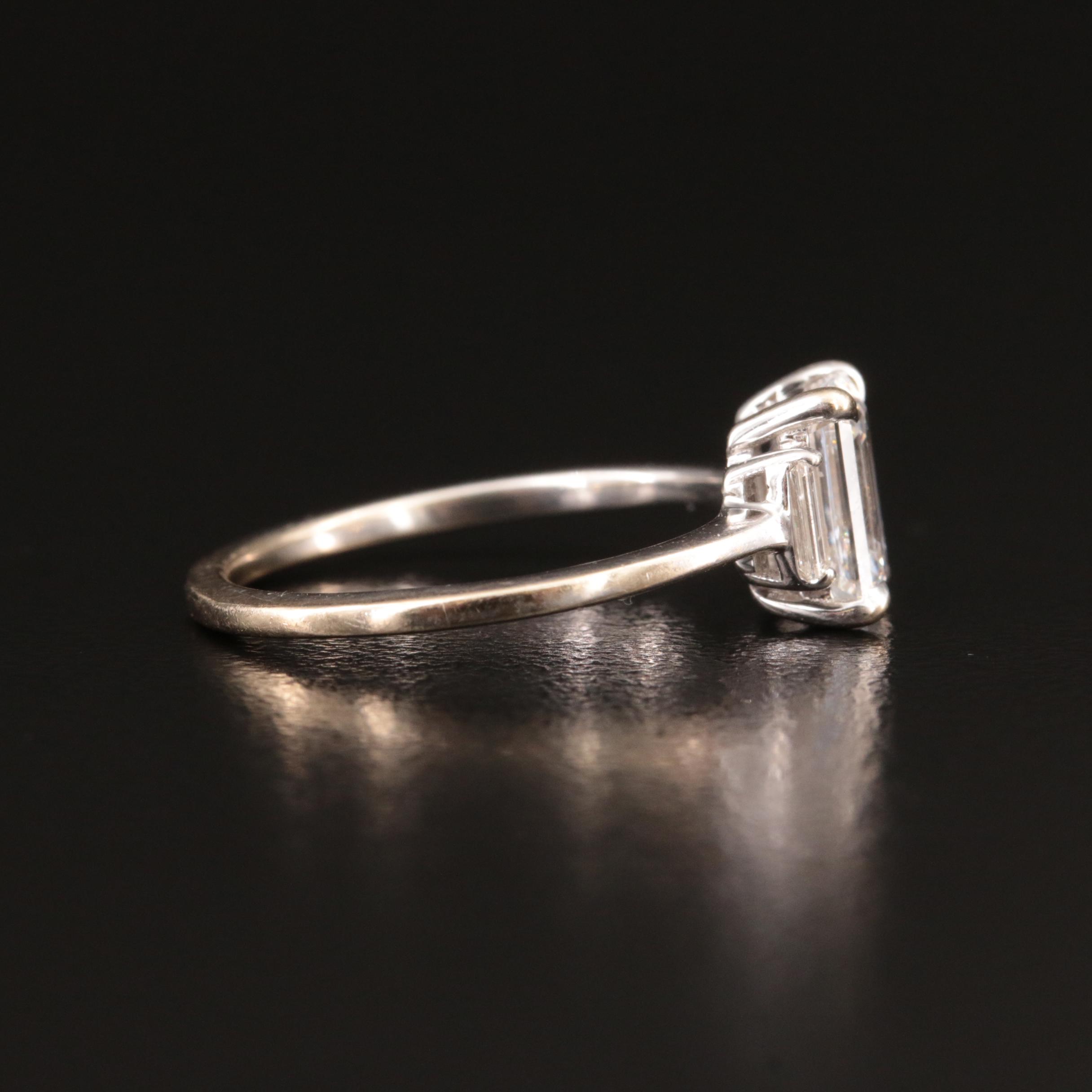 18K 1.69 CTW Lab Grown Diamond Ring with IGI Report