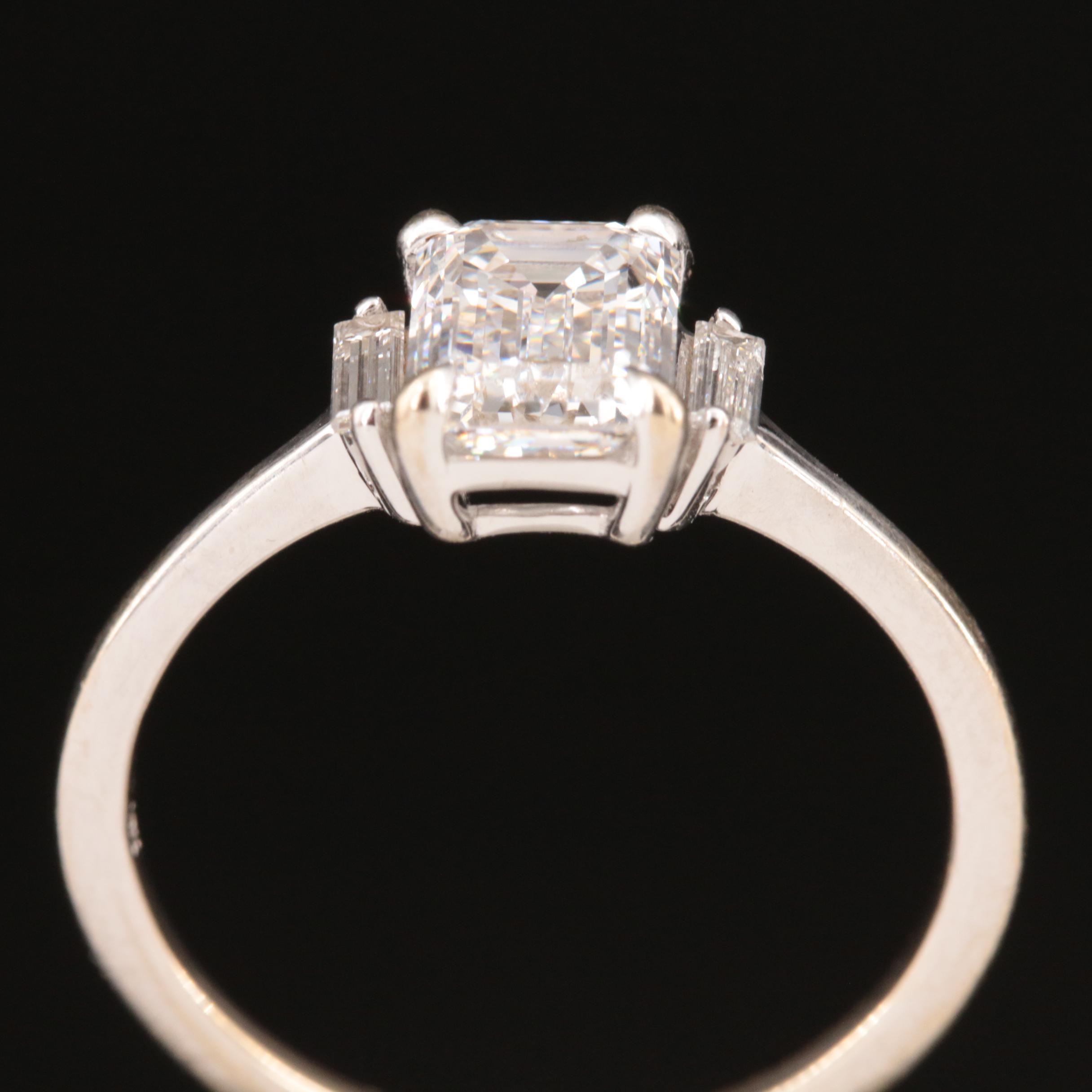 18K 1.69 CTW Lab Grown Diamond Ring with IGI Report