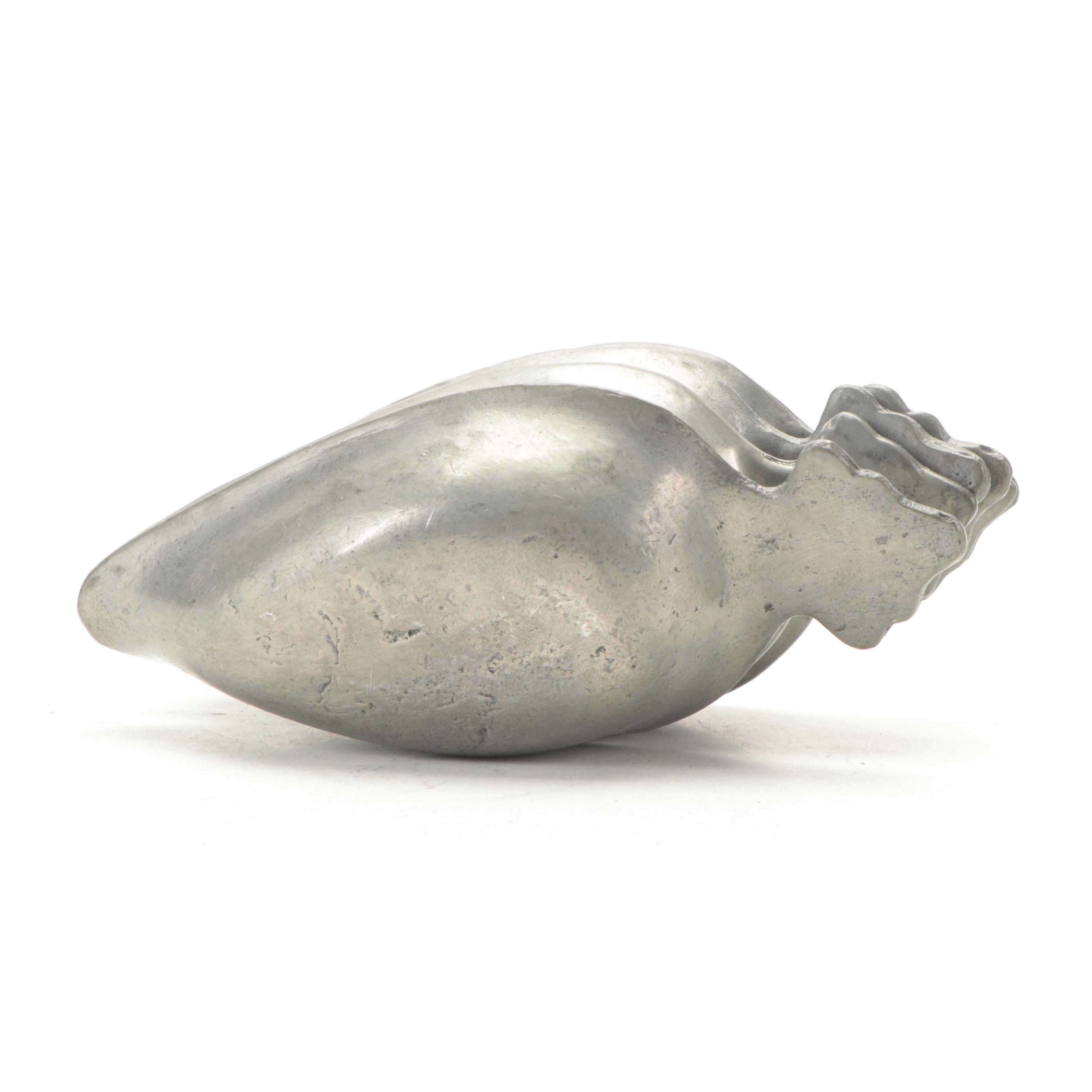 English Pewter Plates and Tankard with Other Tableware