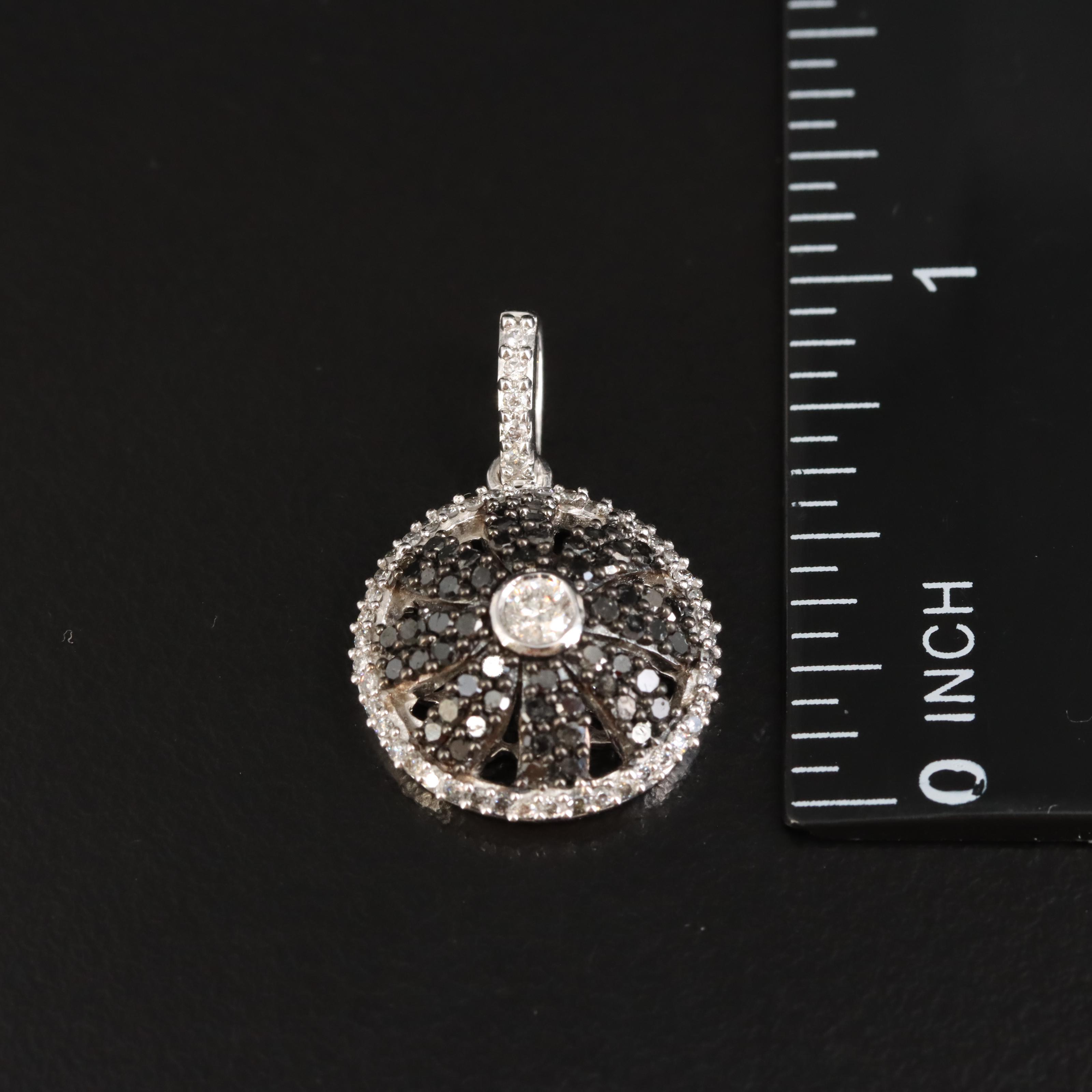 14K 0.71 CTW Diamond Pendant