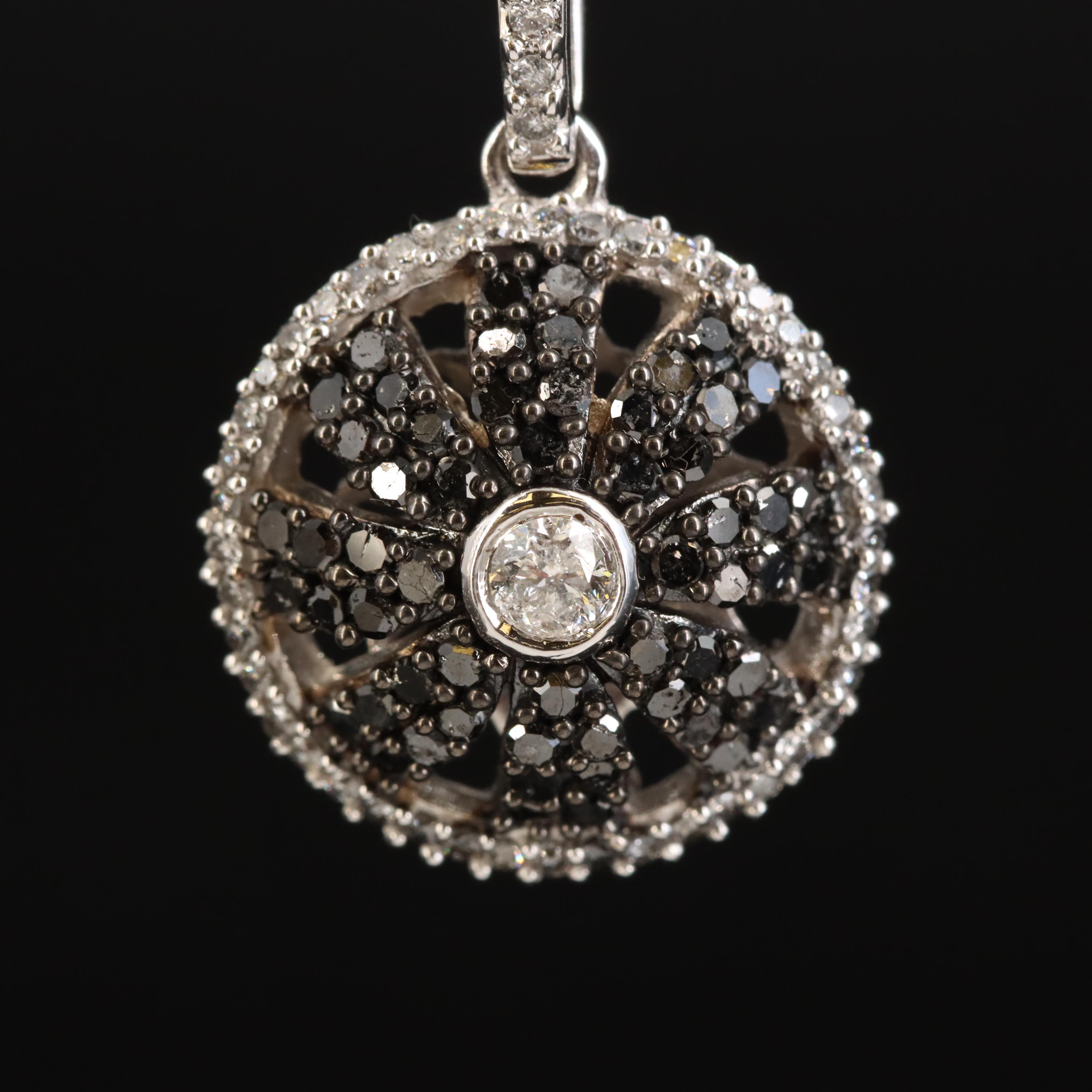 14K 0.71 CTW Diamond Pendant