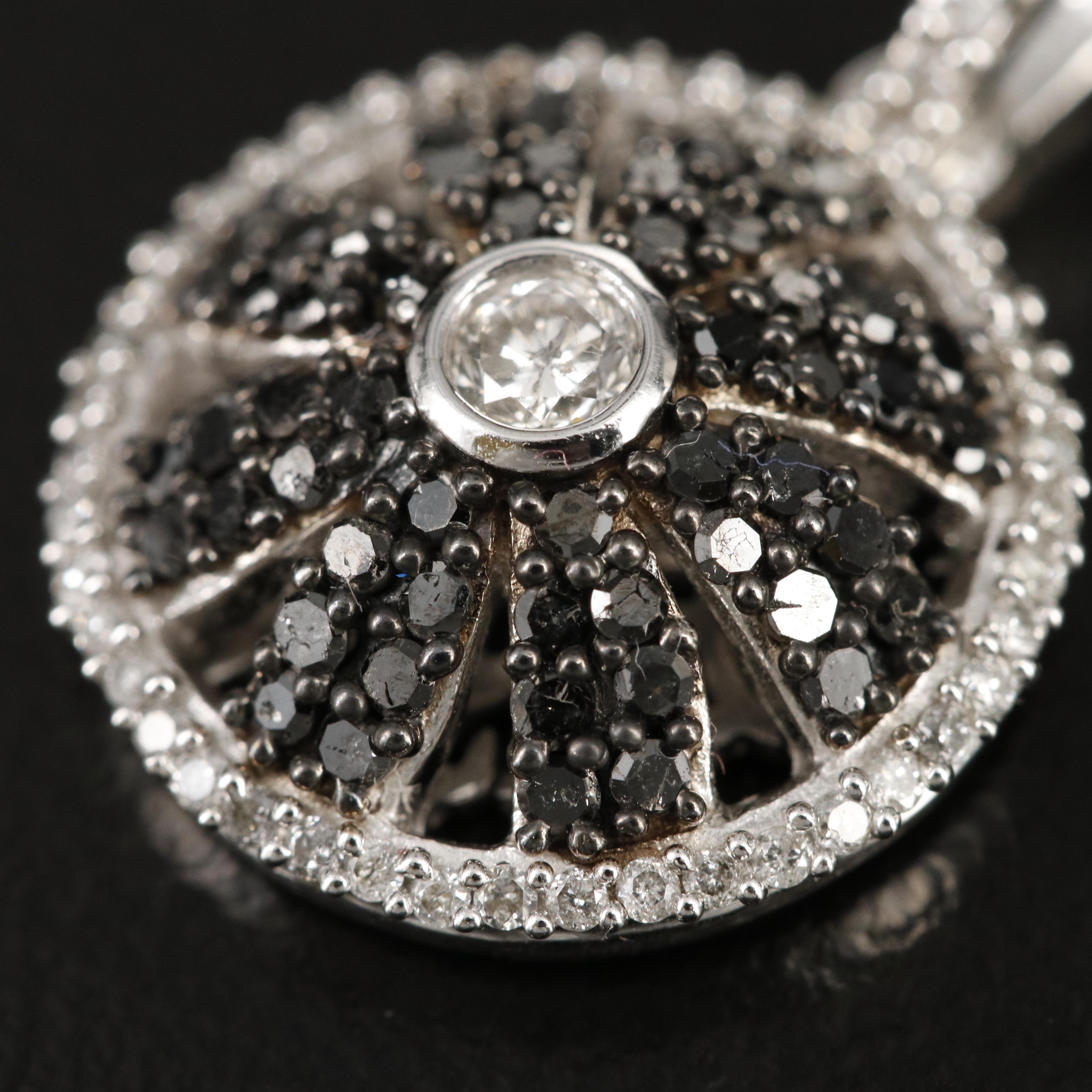 14K 0.72 CTW Diamond Pendant