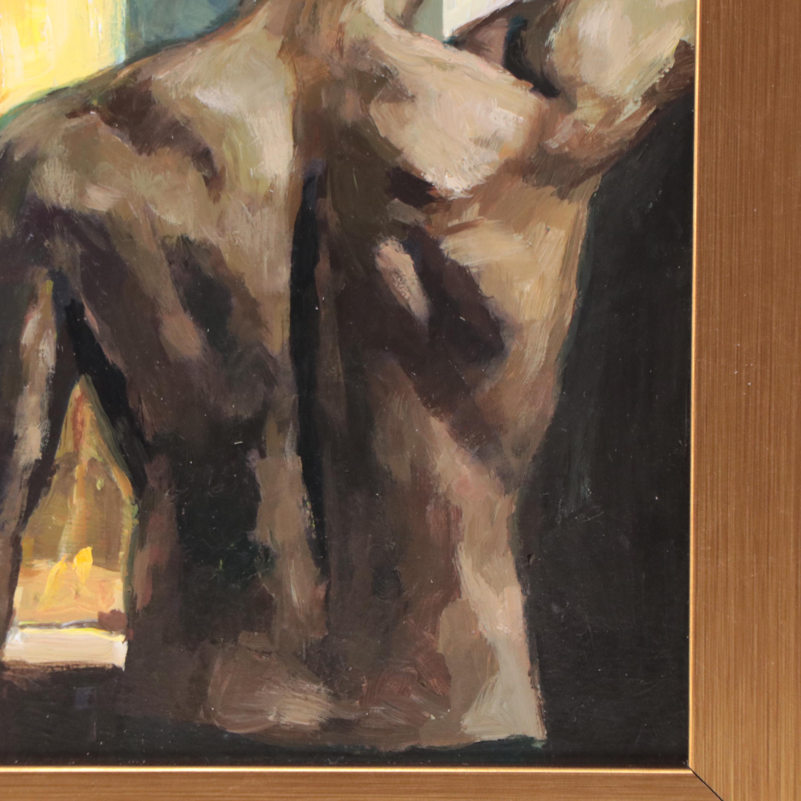 Adam Deda Oil Painting "Sunny Window," 2022