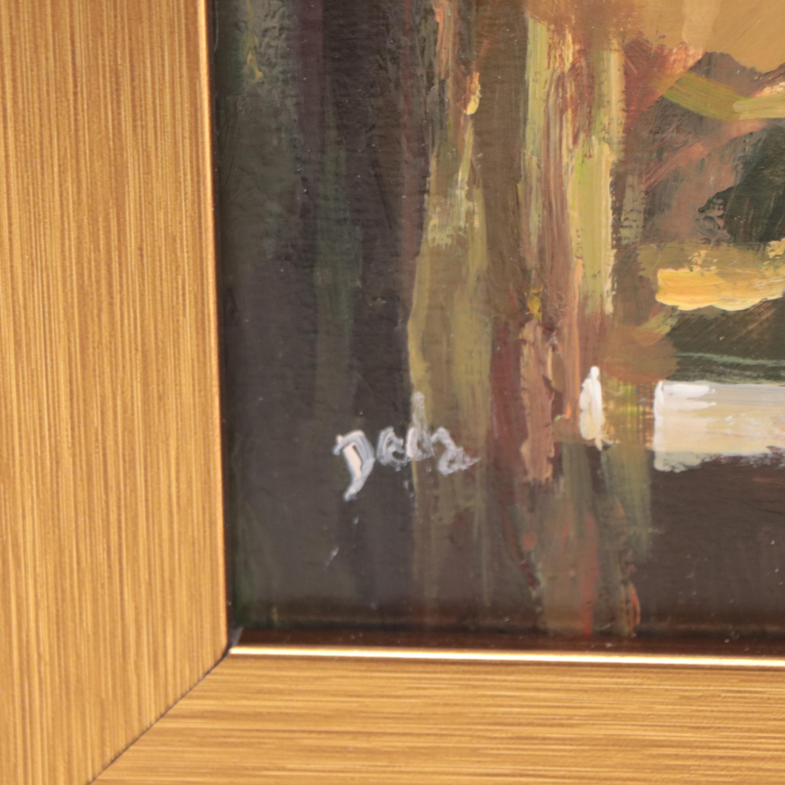 Adam Deda Oil Painting "Sunny Window," 2022