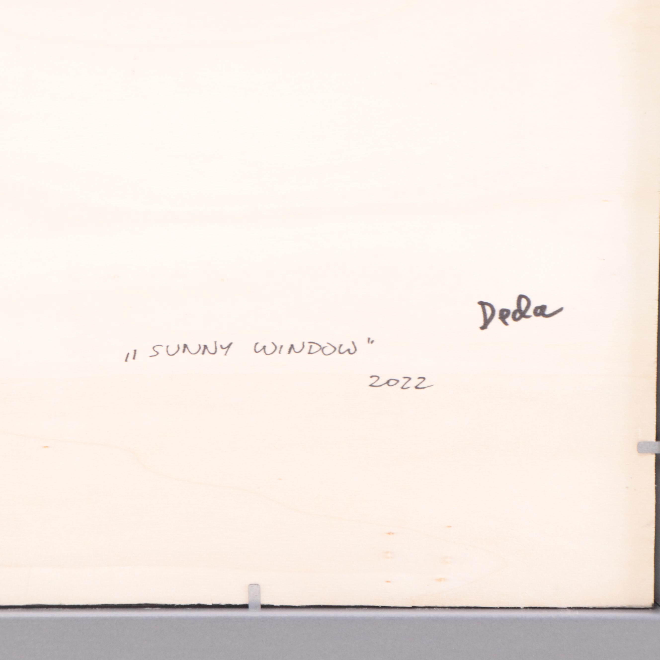 Adam Deda Oil Painting "Sunny Window," 2022