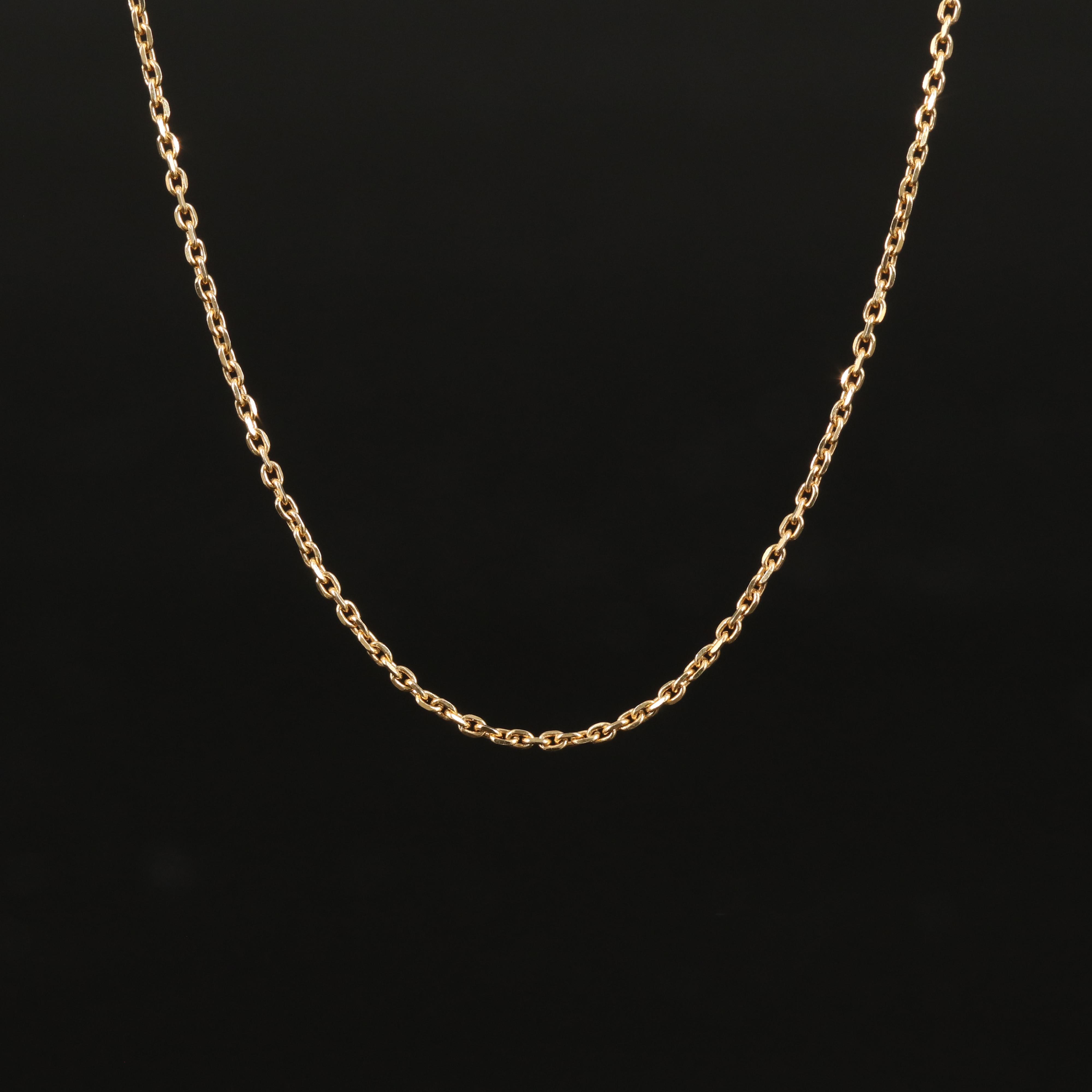 14K Cable Chain Necklace