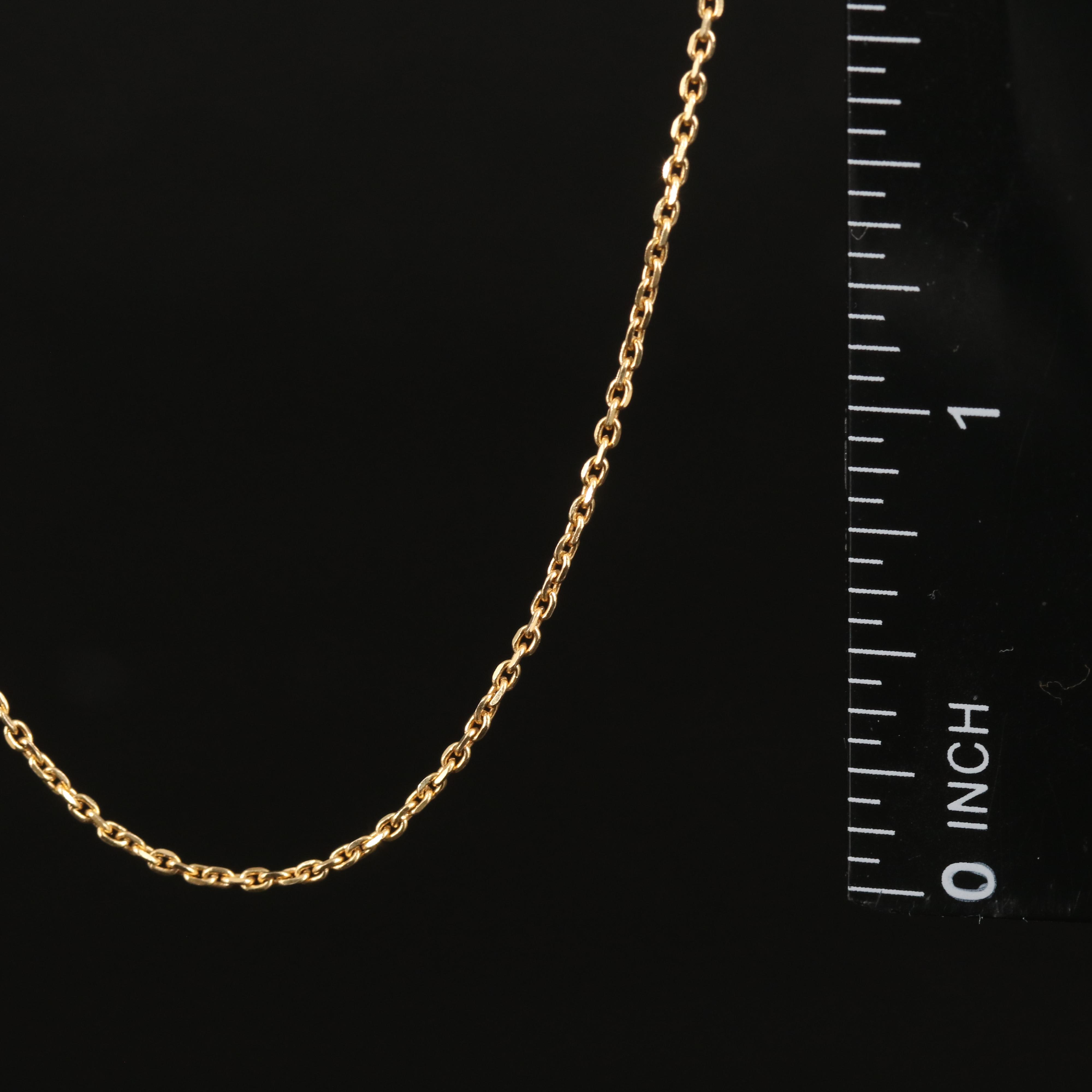 14K Cable Chain Necklace