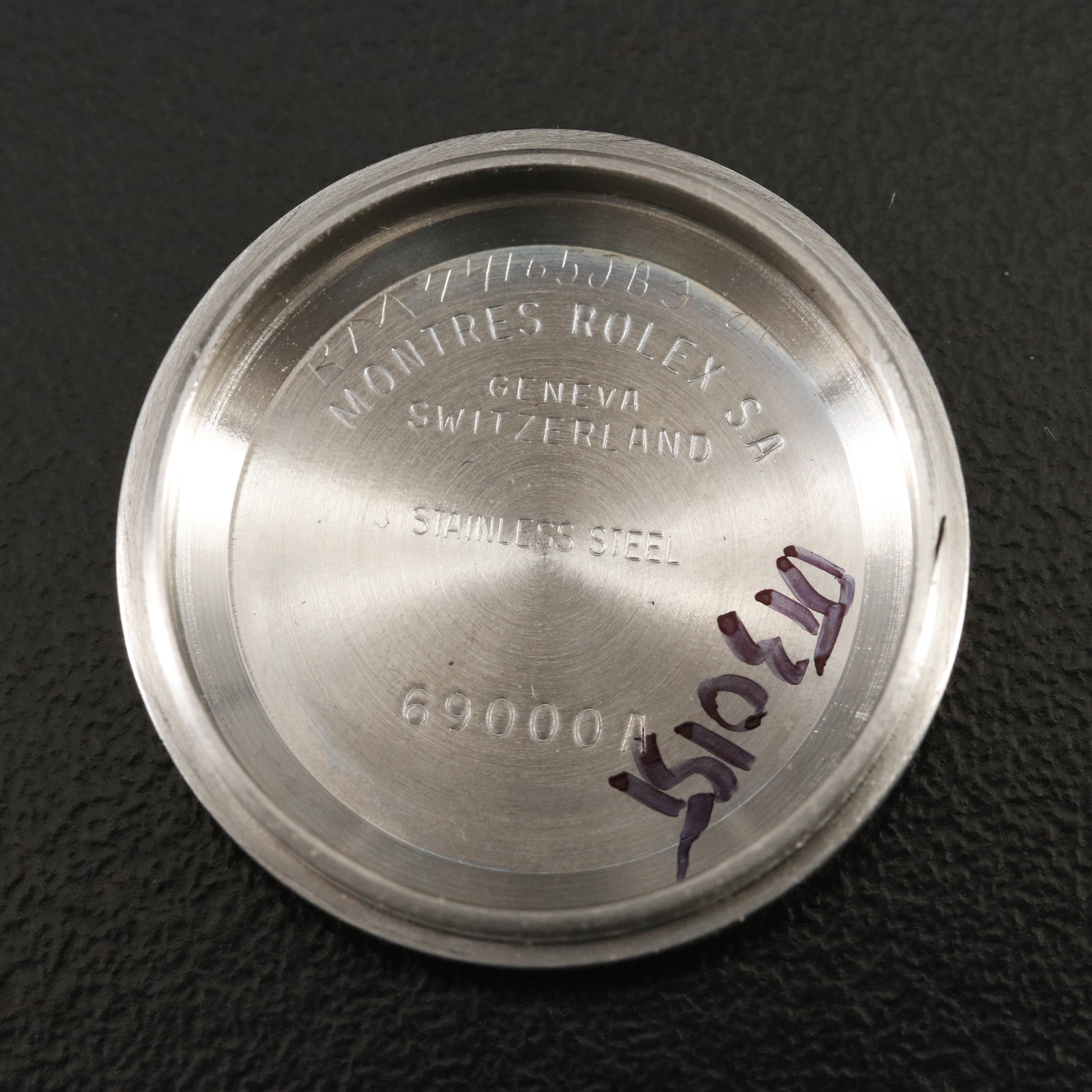 1990 Rolex Oyster Perpetual Datejust Diamond Bezel Watch