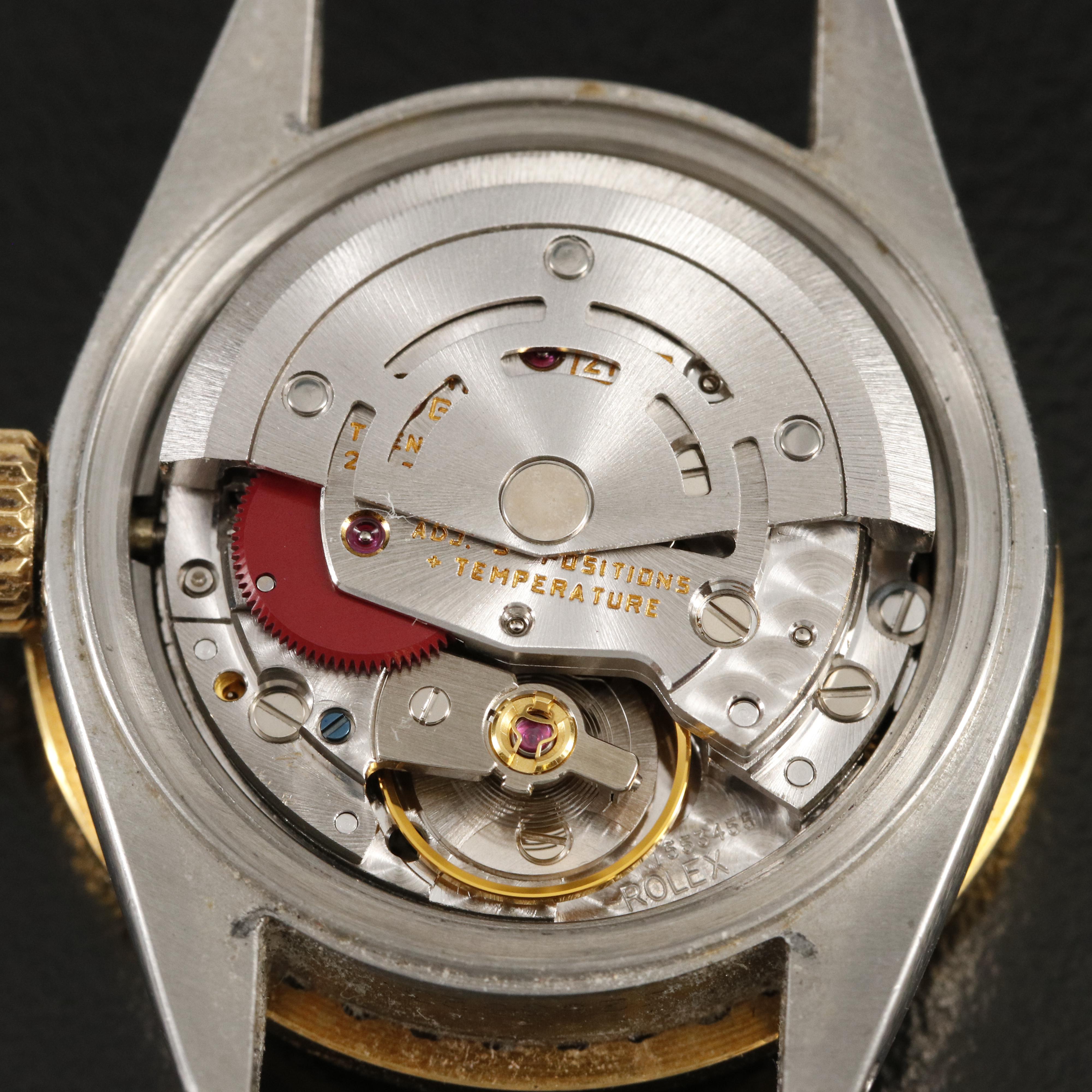 1990 Rolex Oyster Perpetual Datejust Diamond Bezel Watch