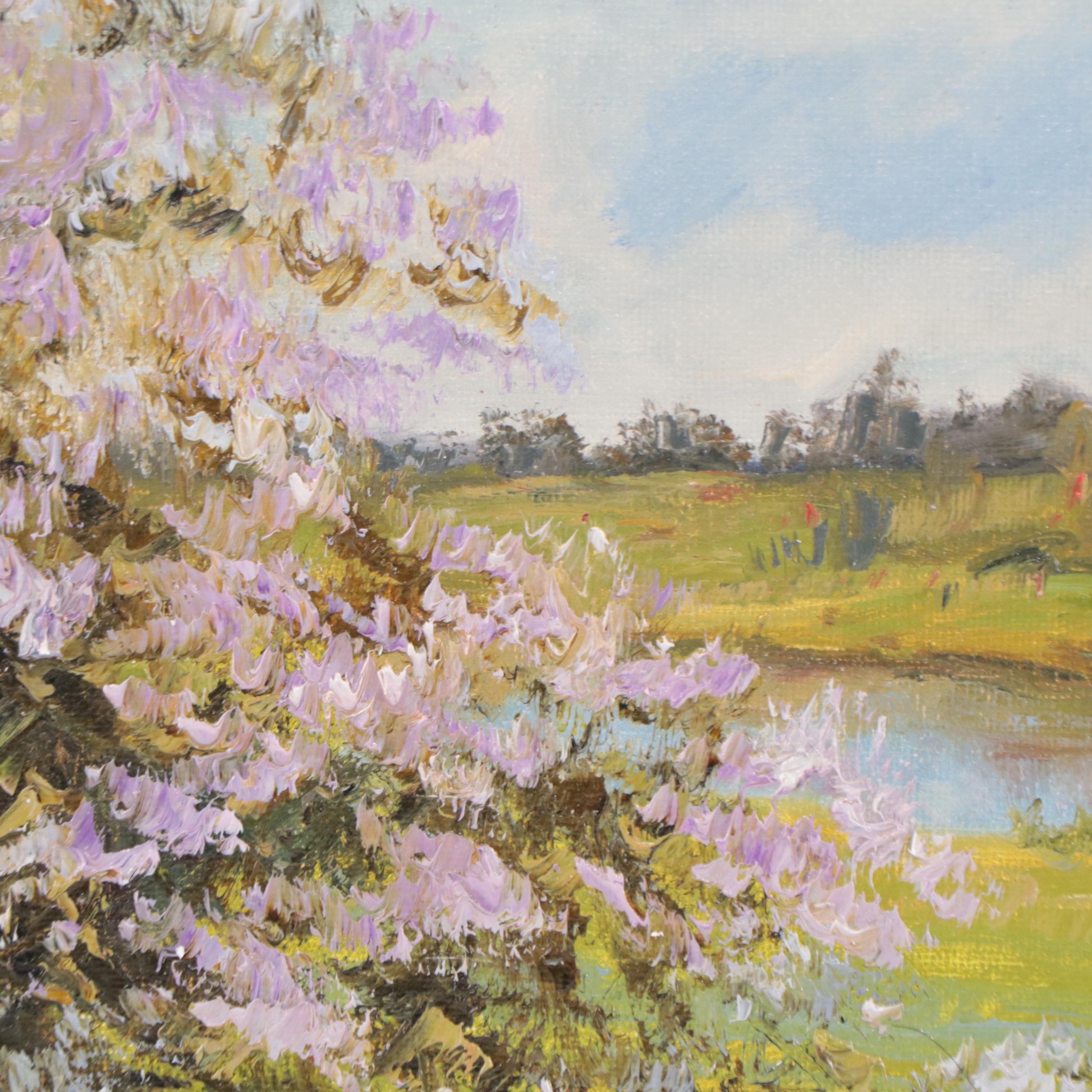 Garncarek Aleksander Oil Painting "Nad Rzeczką," 2022