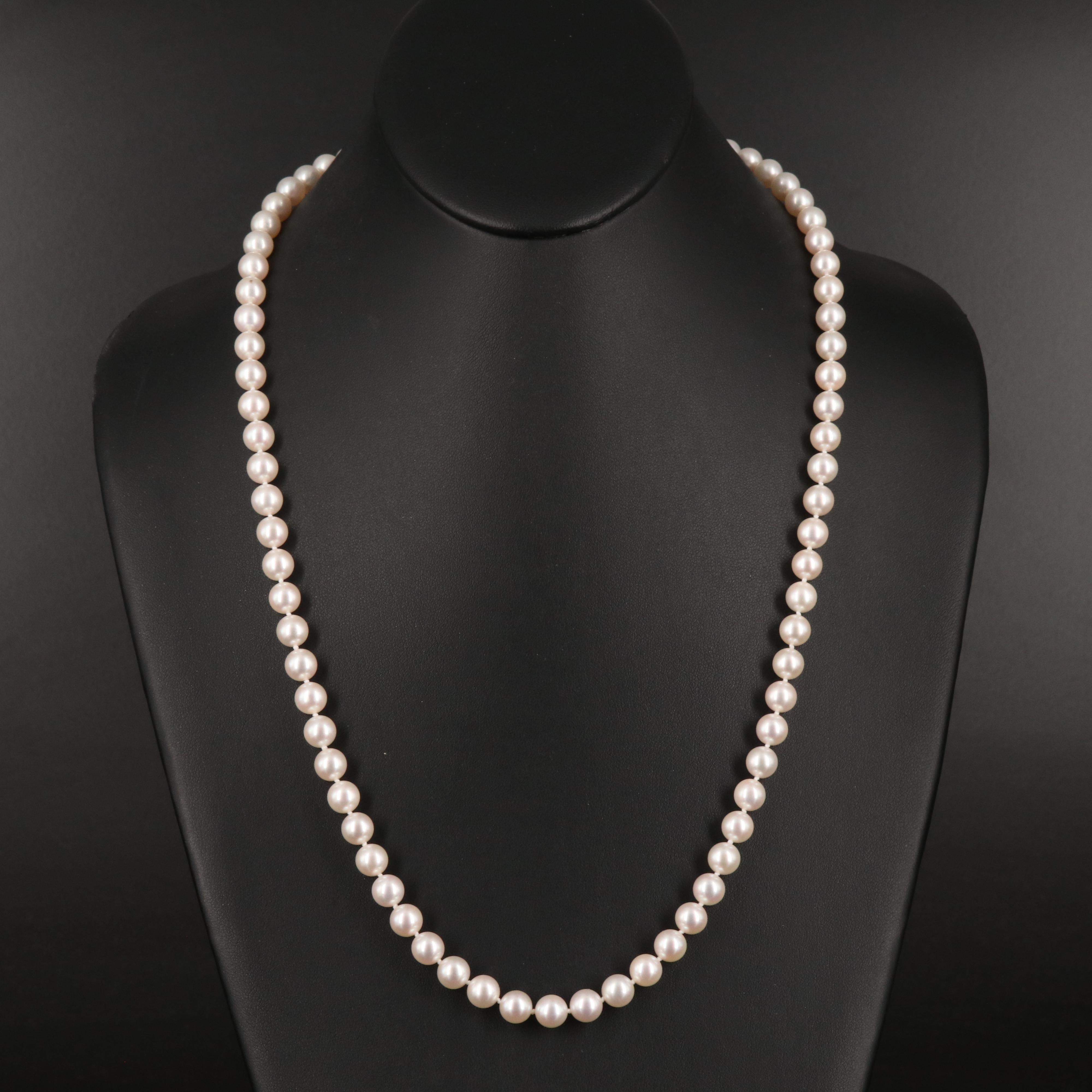14K Pearl Necklace