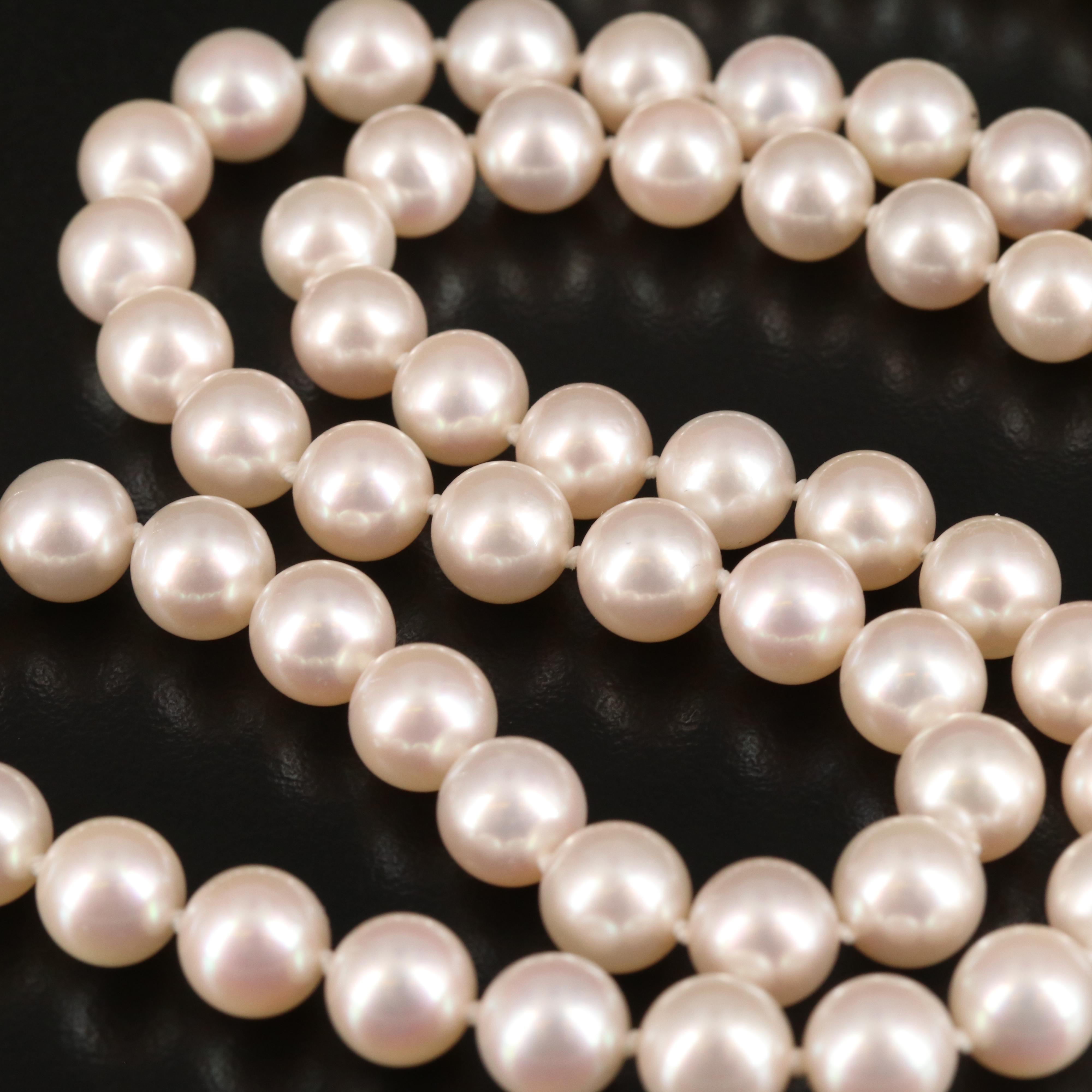 14K Pearl Necklace