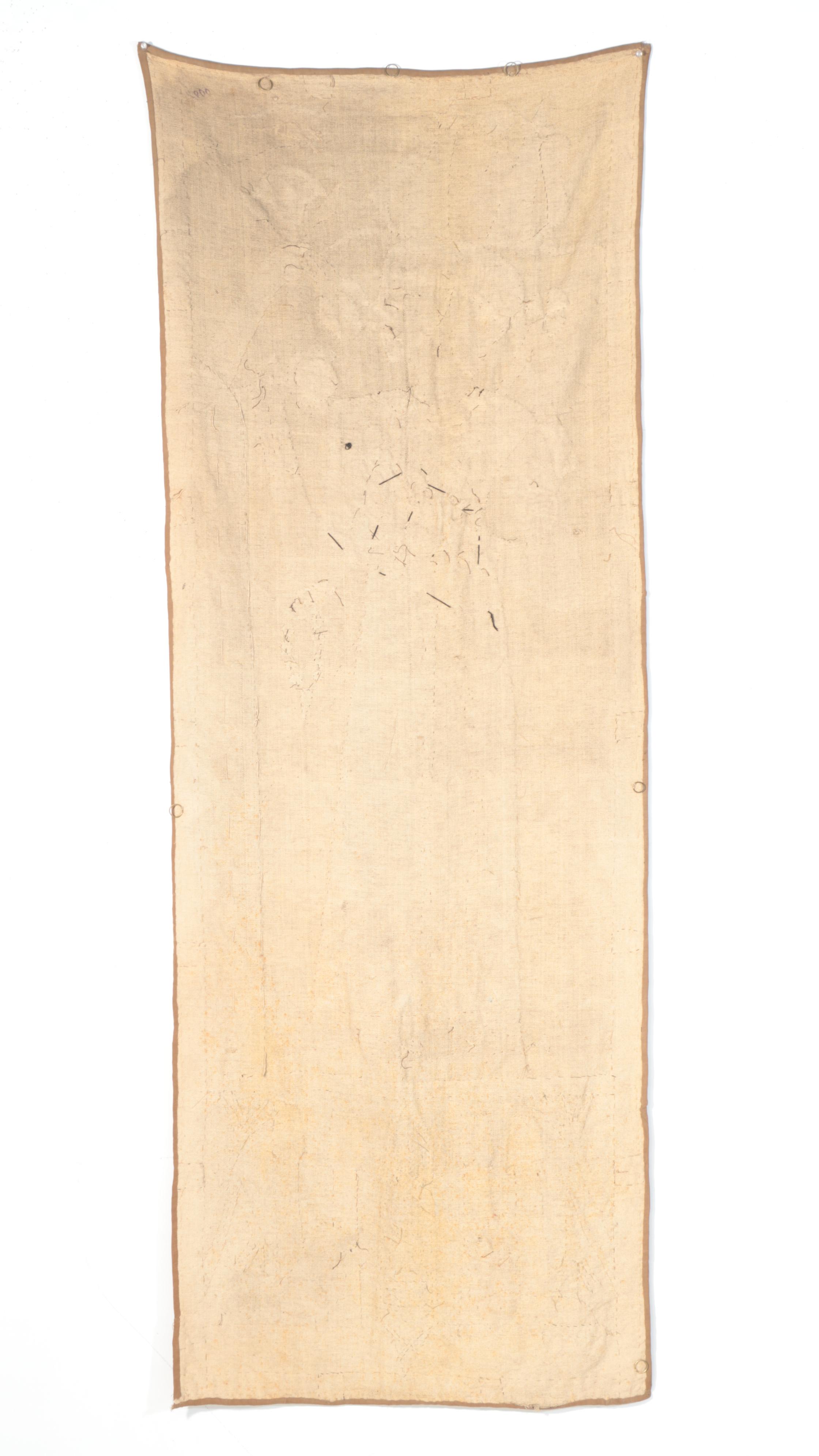 Hand Woven and Appliquéd Egyptian Revival Wall Hanging, Early 20th Century