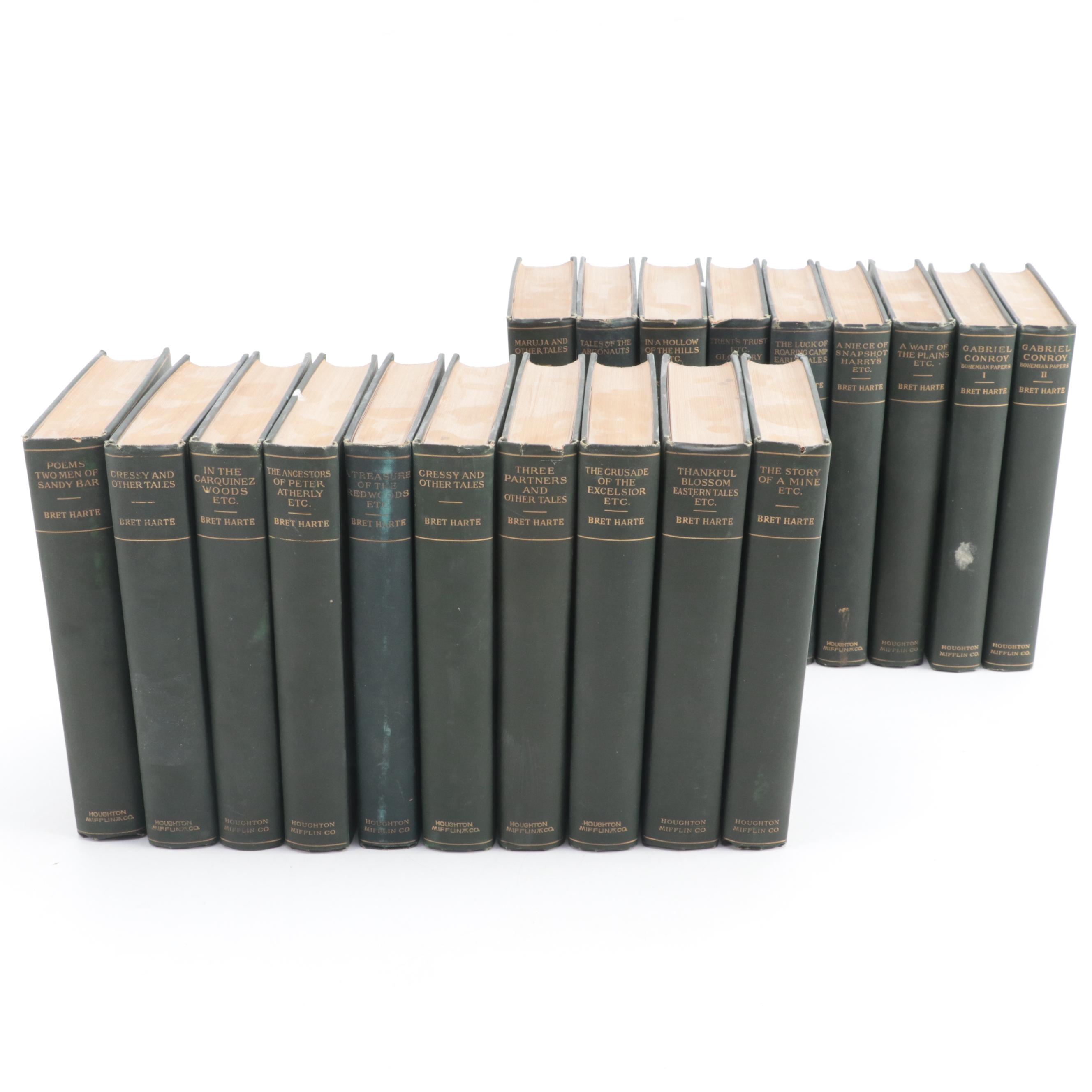 "The Works of Bret Harte" Nineteen-Volume Set