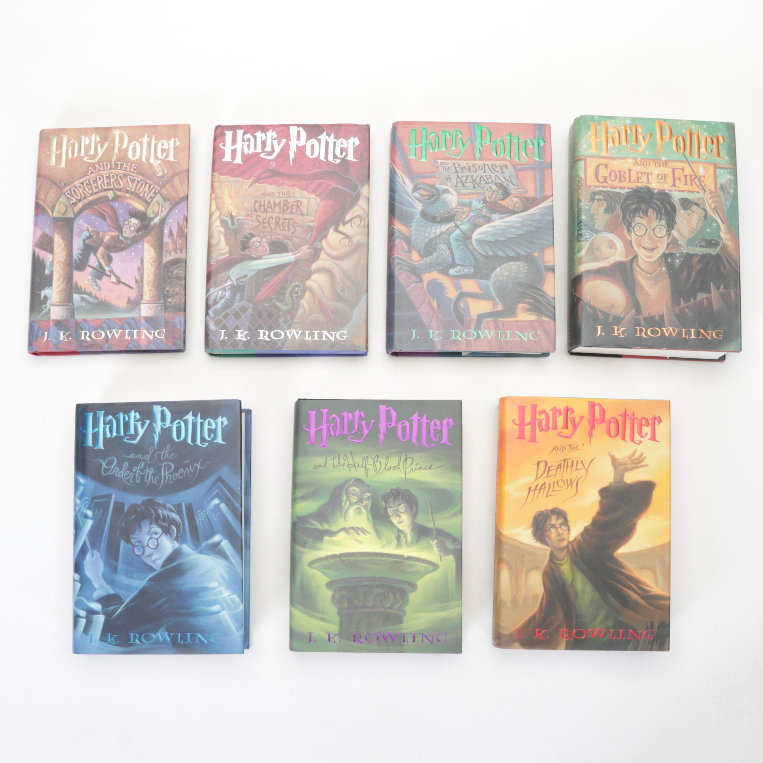 First American Edition "Harry Potter" Complete Series by J. K. Rowling