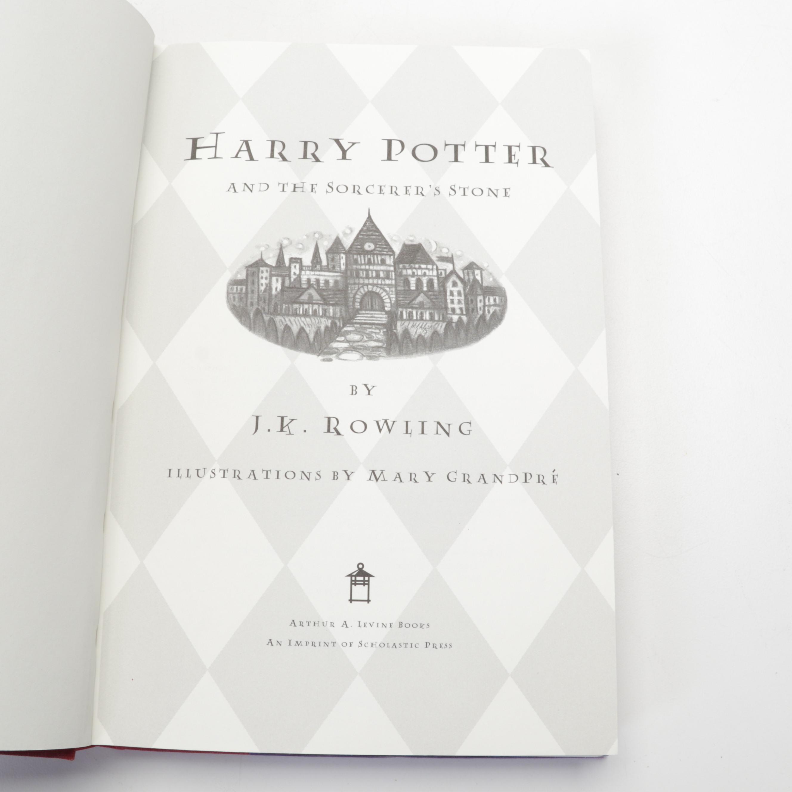 First American Edition "Harry Potter" Complete Series by J. K. Rowling