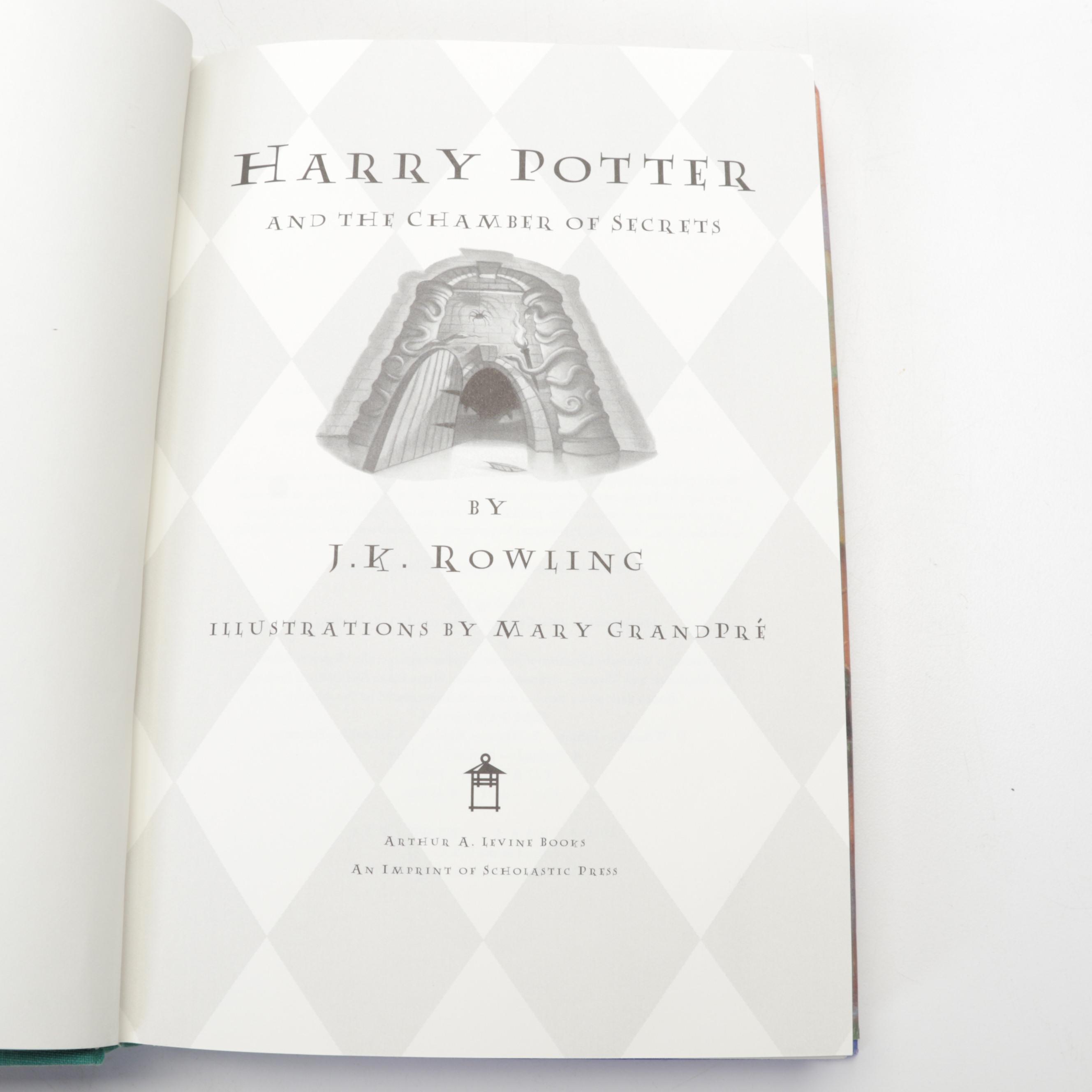 First American Edition "Harry Potter" Complete Series by J. K. Rowling