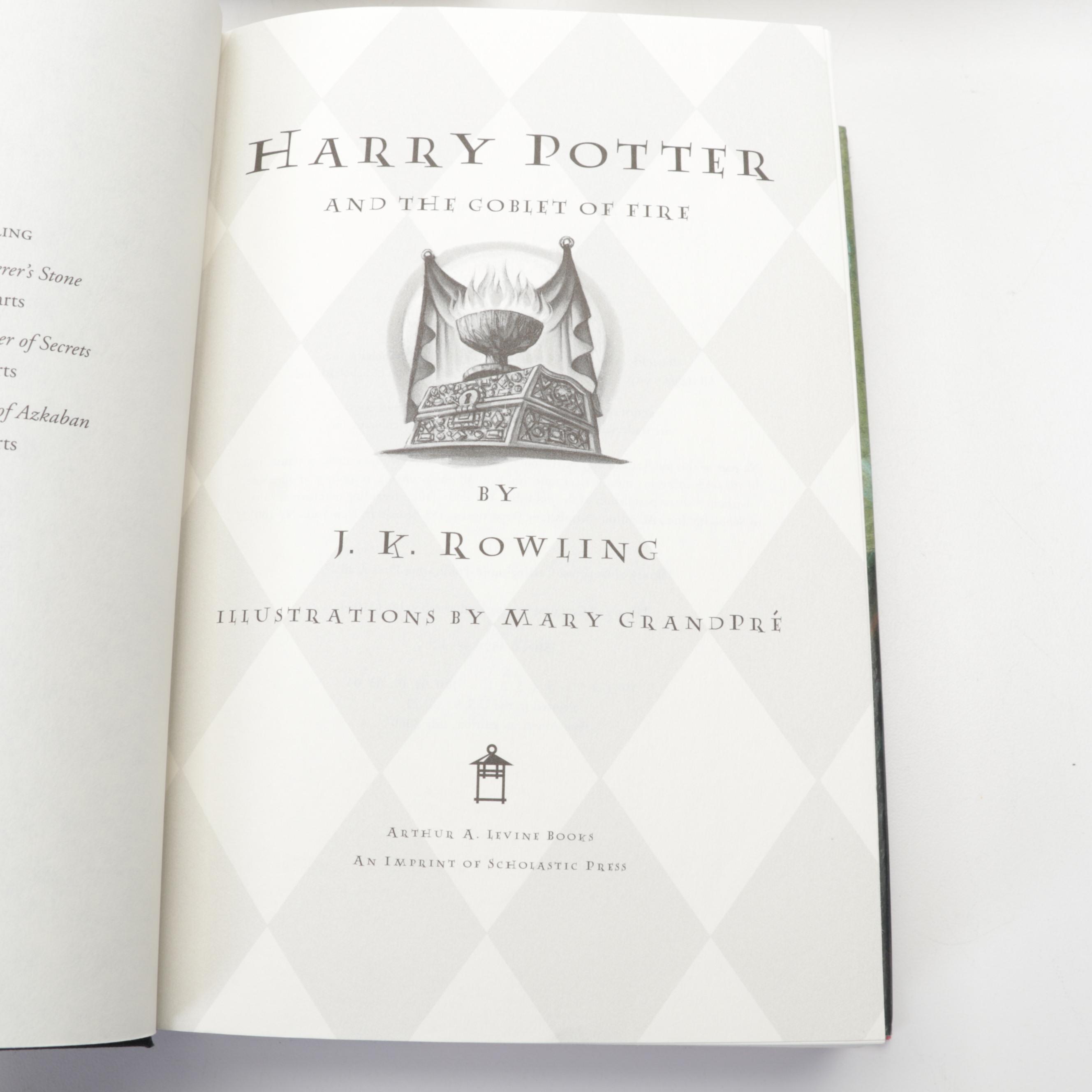 First American Edition "Harry Potter" Complete Series by J. K. Rowling